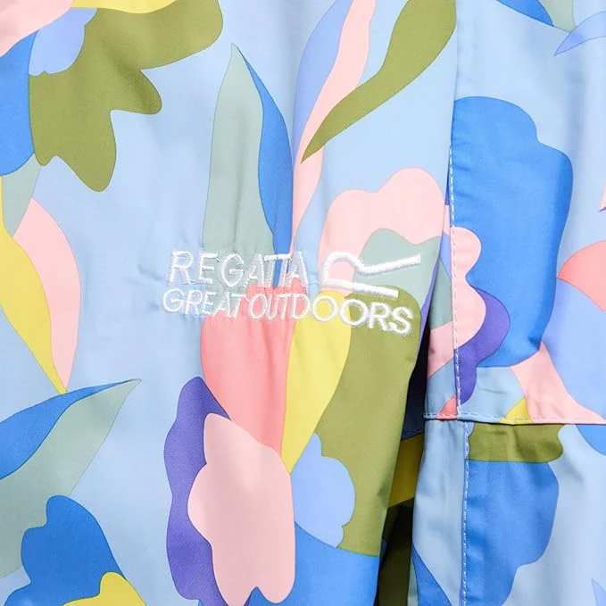 Adult Changing Robe | Abstract Floral Print - Image 4