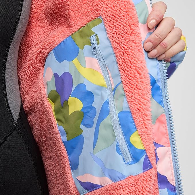 Adult Changing Robe | Abstract Floral Print - Image 5