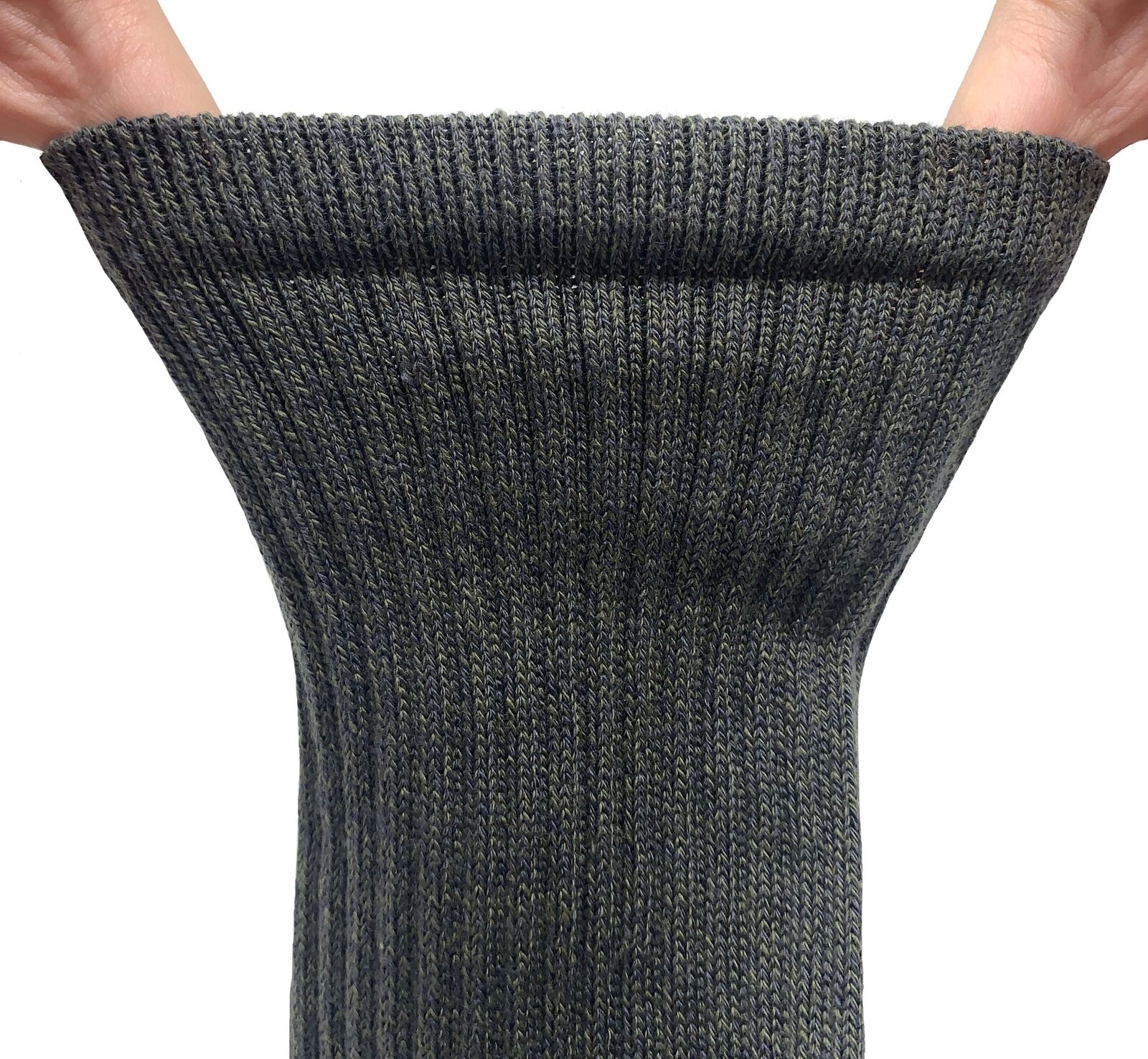 Bramble Mens Docks All Terrain Socks 3PK Green/Beige/Brown 6-11 - Image 4