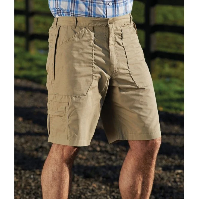 Champion Bretton Mens Action Shorts Multi Zip Pockets - Image 4
