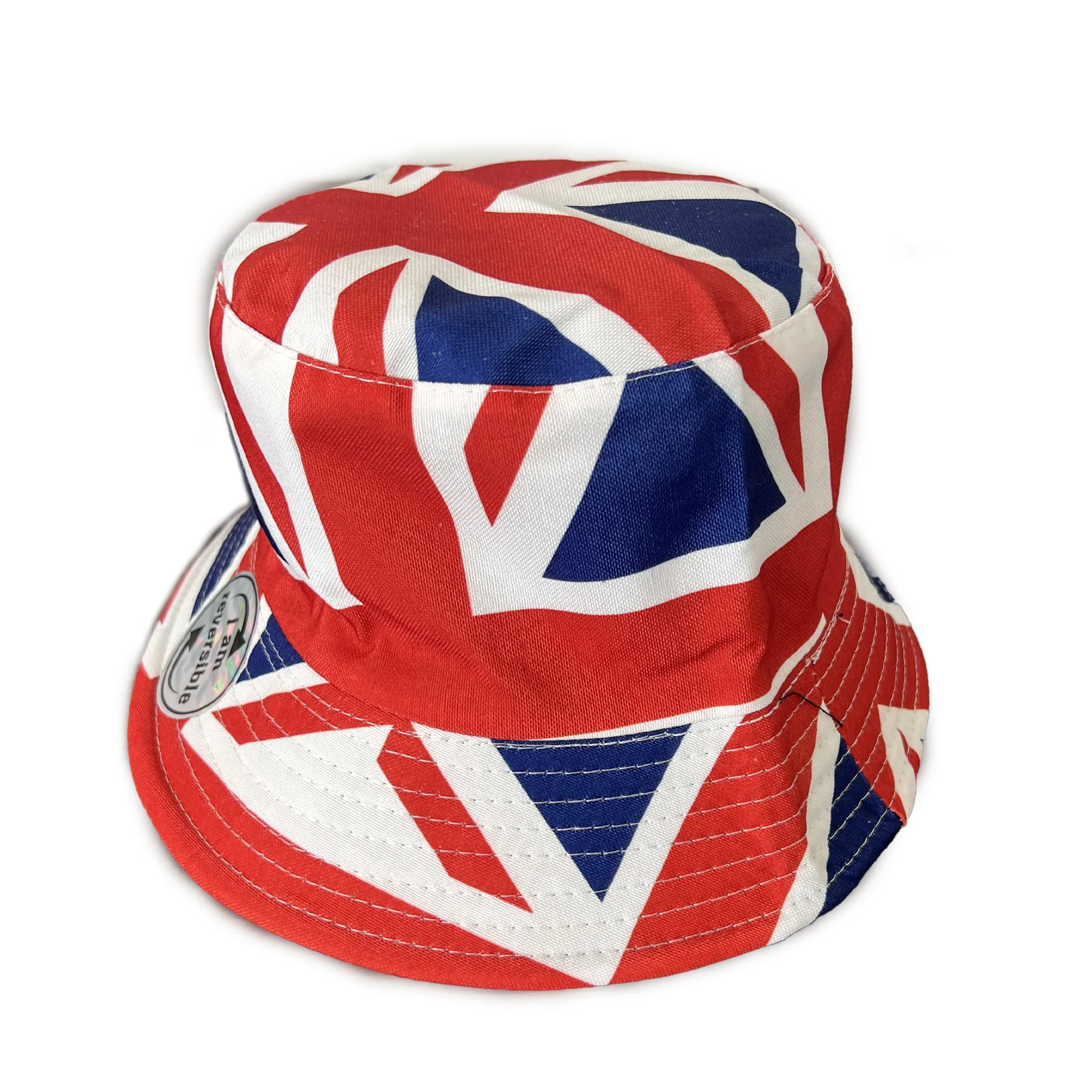 British Adults Bucket Hat V2 | Union Jack Flag Reversible - Image 3