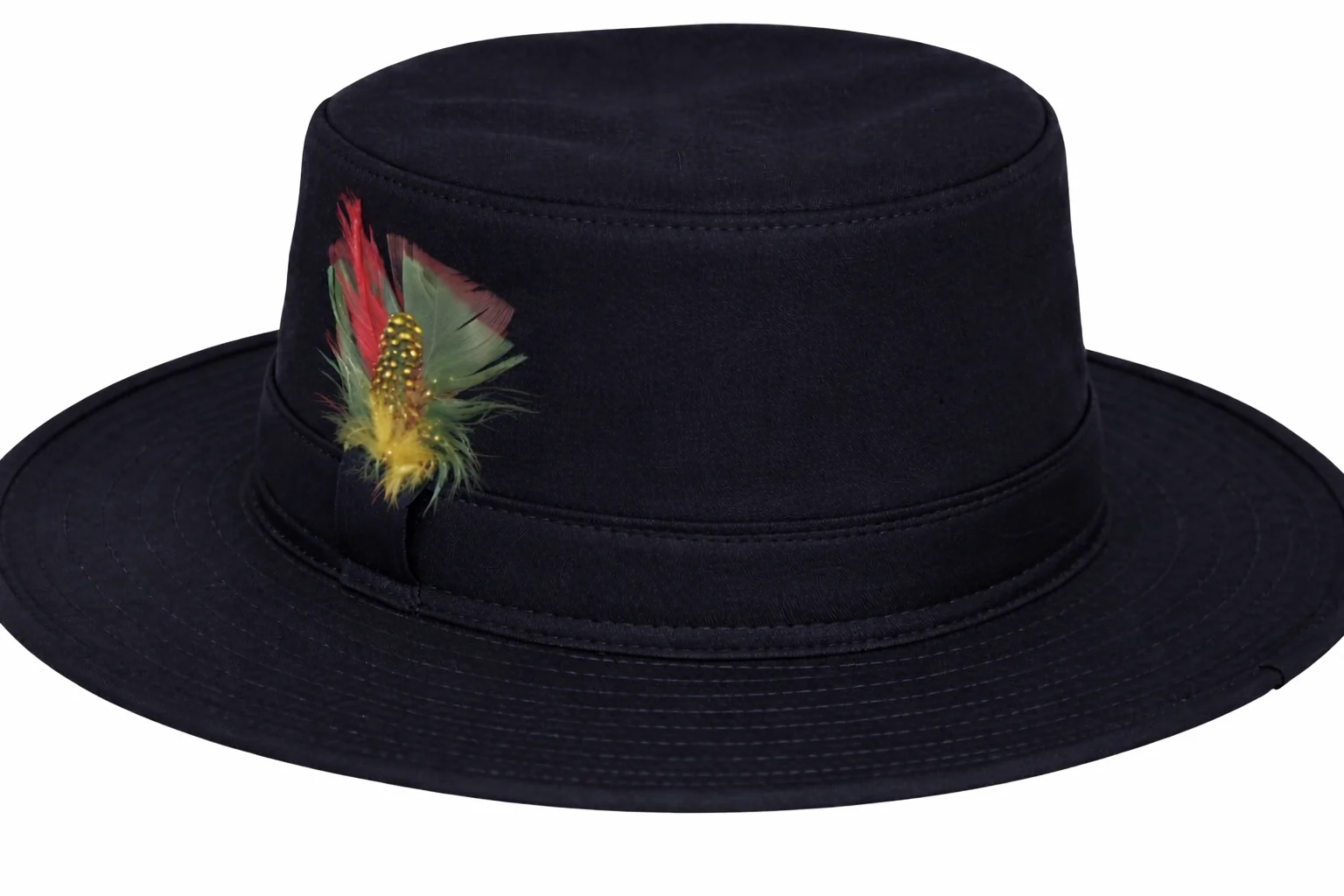 Wax Cotton Fedora Outback Bush Hat Waterproof Sun Rain Wide Brim - Image 10