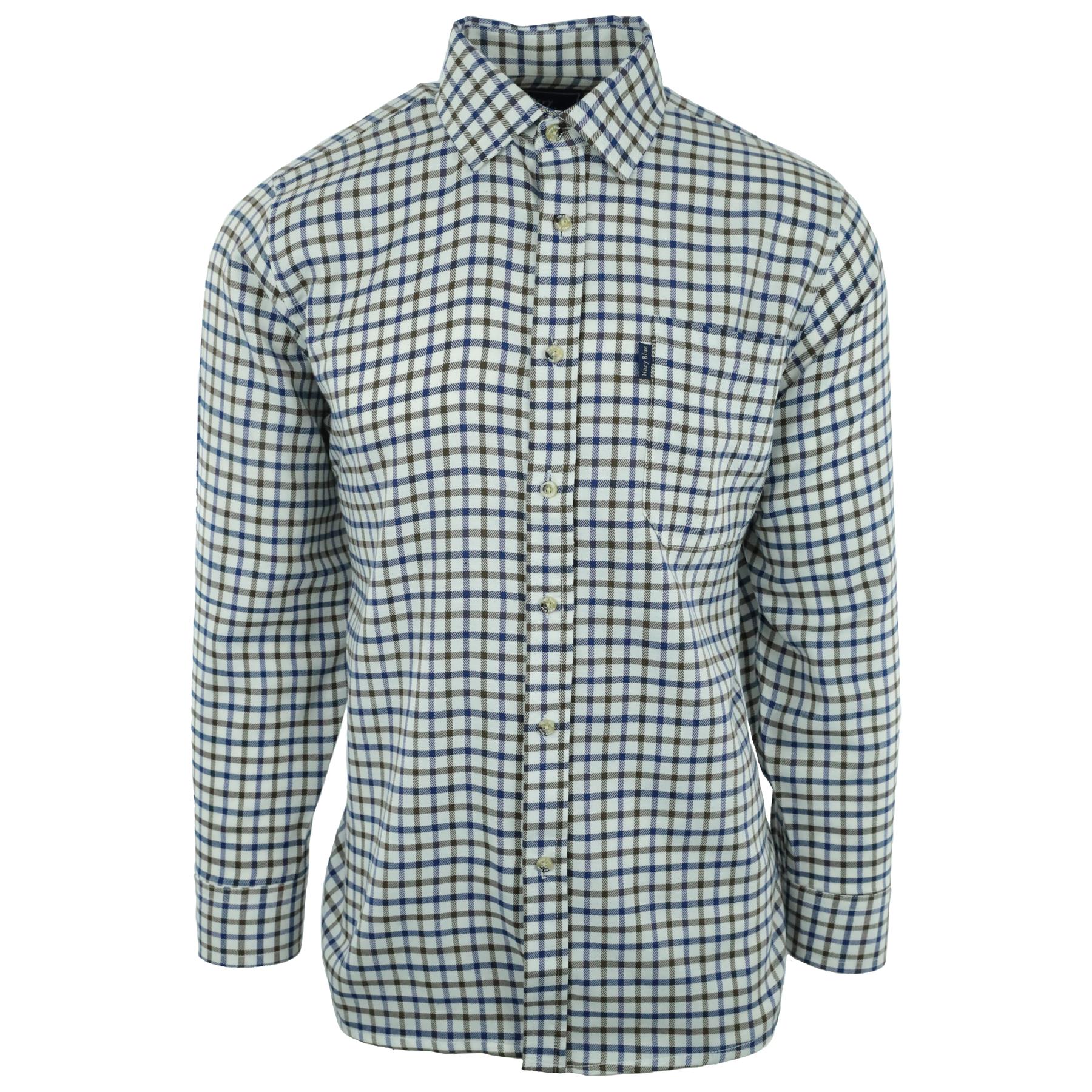 Champion Mens Long Sleeve Check Shirt - Highclere - Image 17