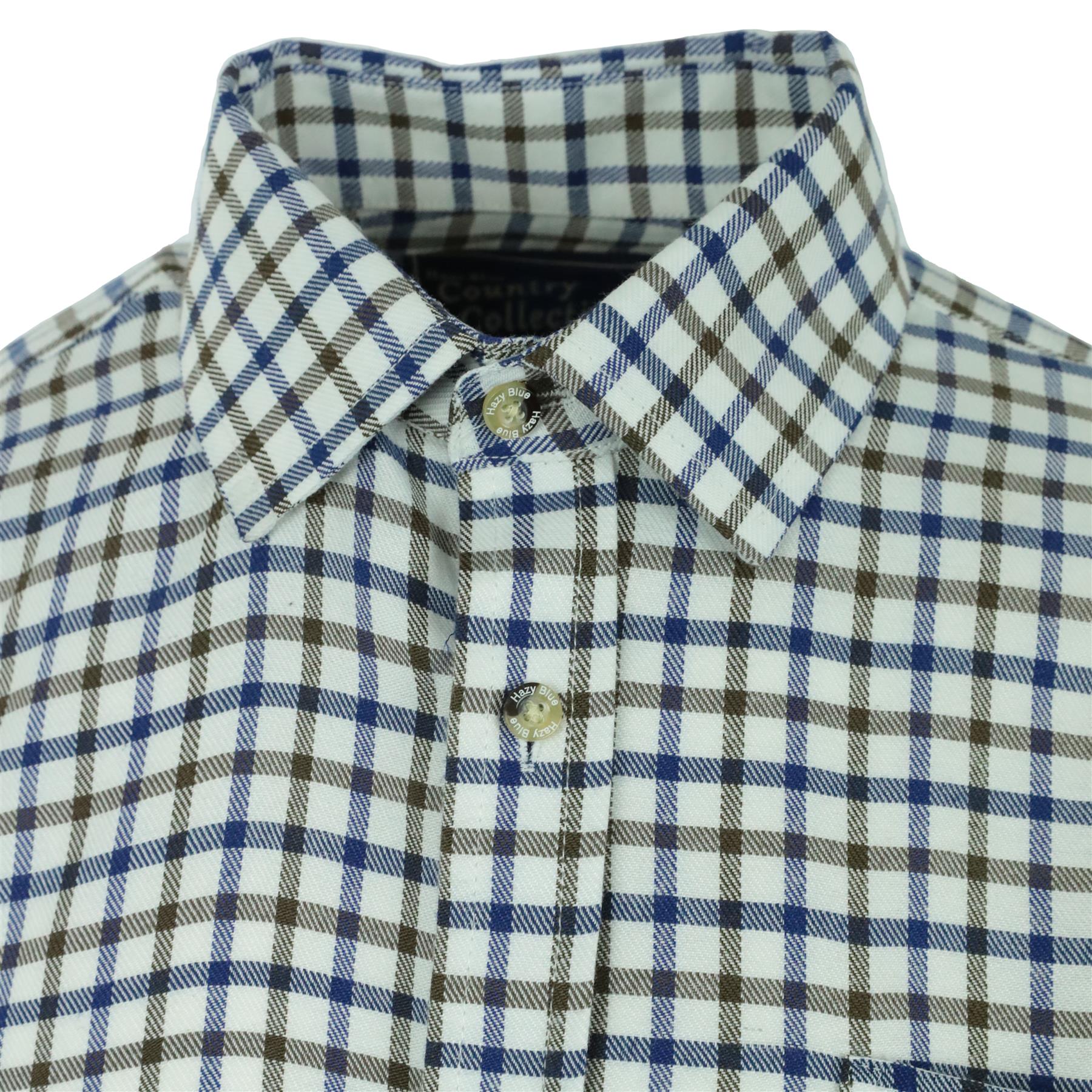 Champion Mens Long Sleeve Check Shirt - Highclere - Image 18