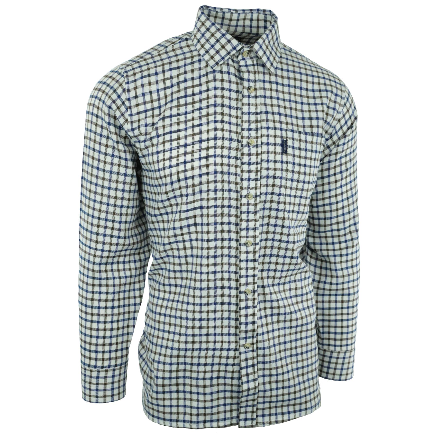 Champion Mens Long Sleeve Check Shirt - Highclere - Image 21