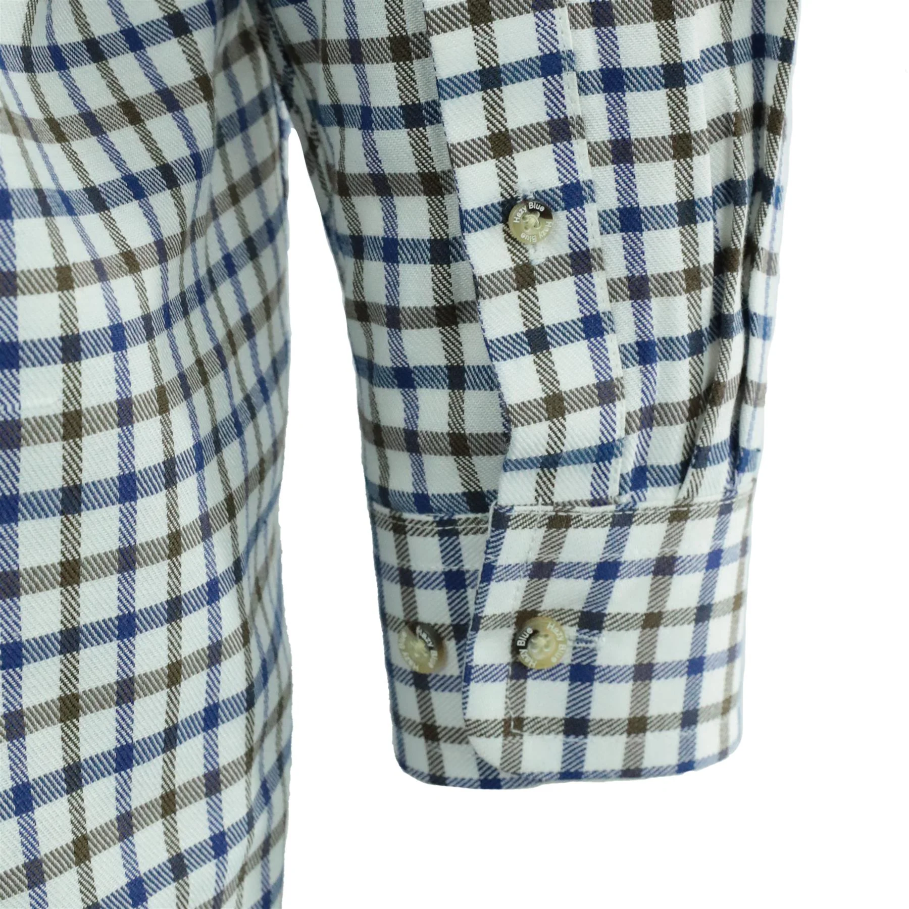 Champion Mens Long Sleeve Check Shirt - Highclere - Image 22