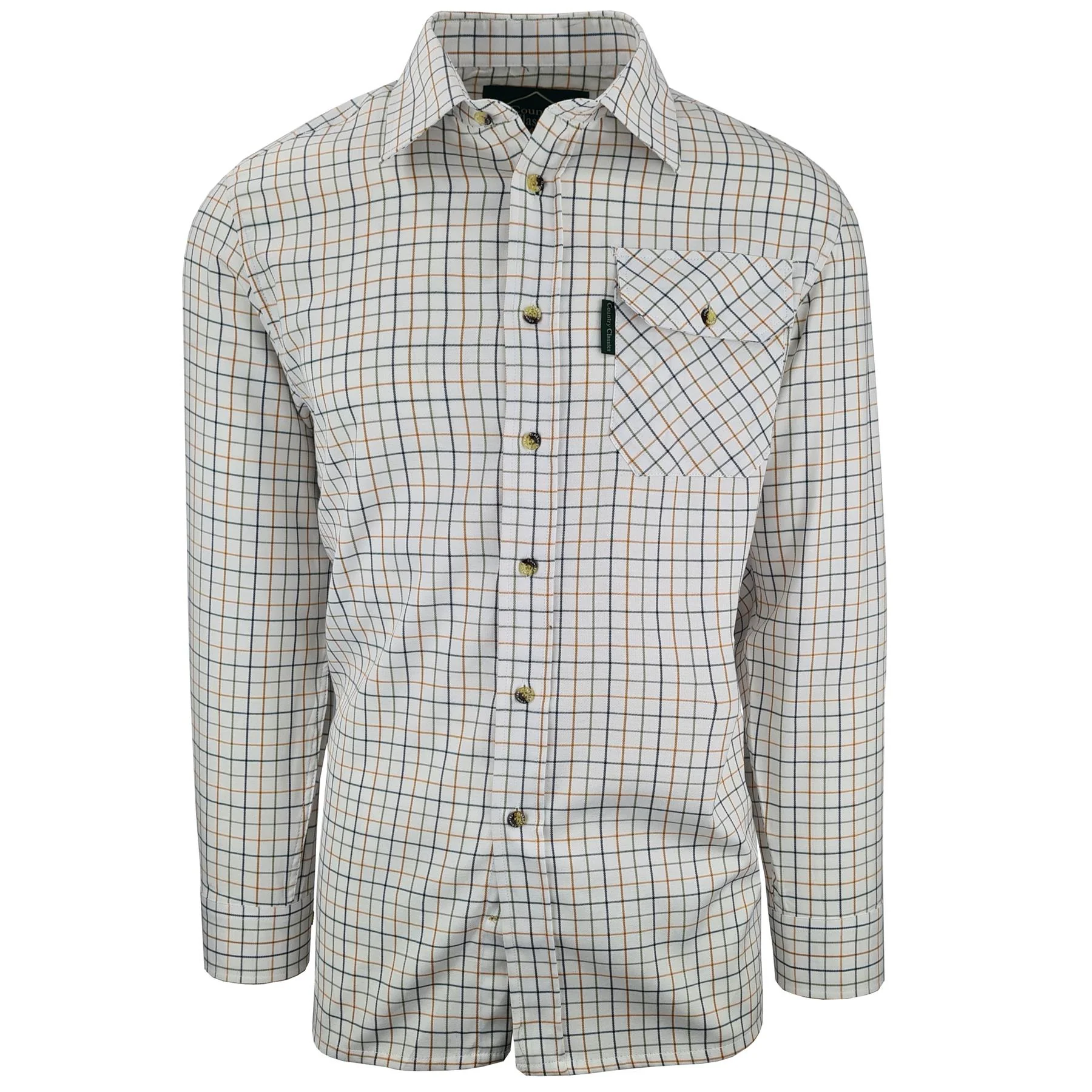 Champion Mens Long Sleeve Check Shirt - Highclere - Image 27