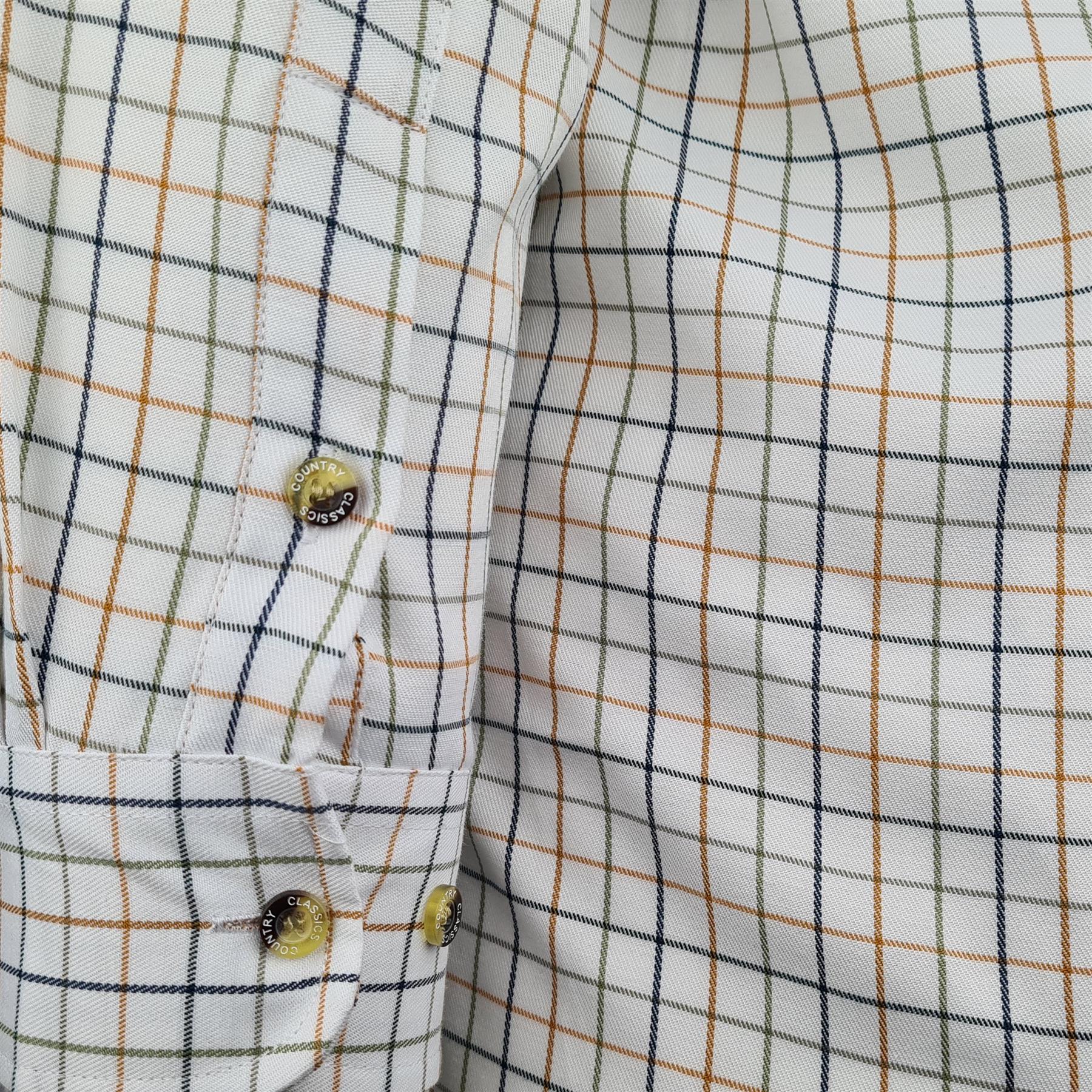 Champion Mens Long Sleeve Check Shirt - Highclere - Image 28