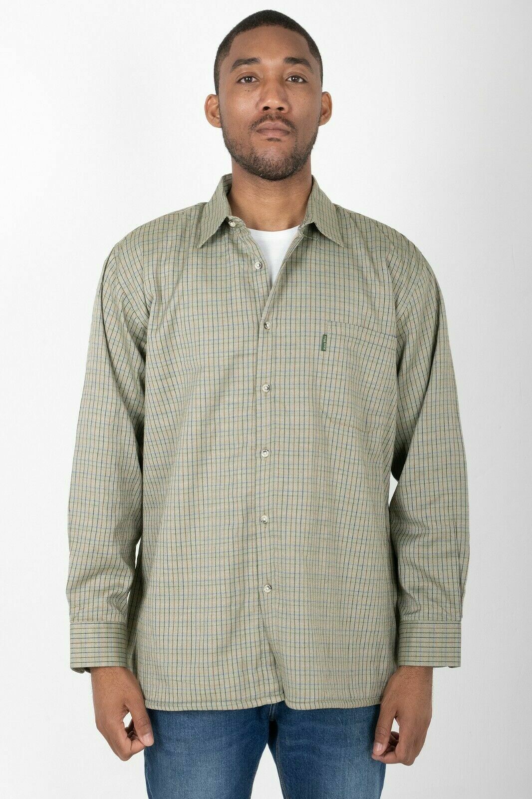 Champion Mens Long Sleeve Check Shirt - Highclere - Image 30