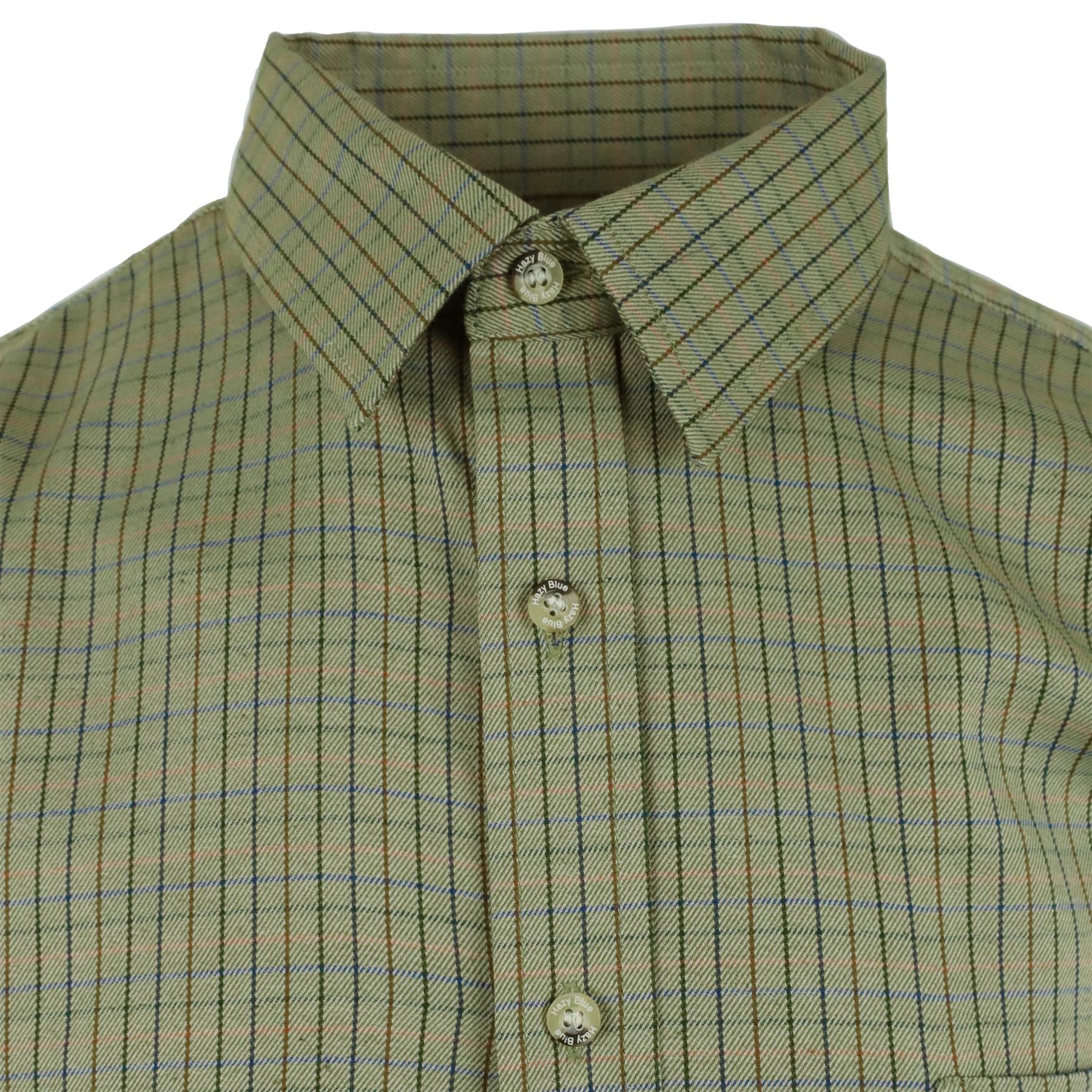 Champion Mens Long Sleeve Check Shirt - Highclere - Image 35