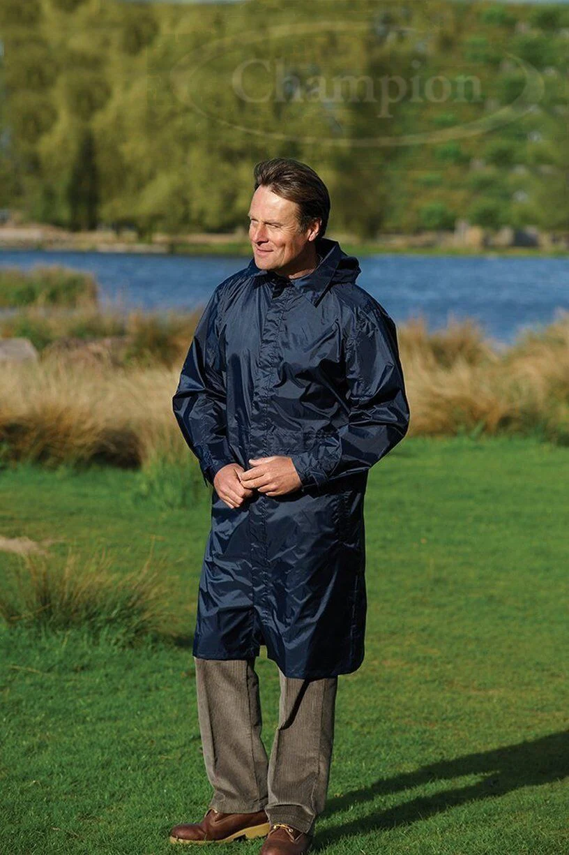 Champion Unisex Storm Waterproof Breathable Knee Long Coat - Image 5