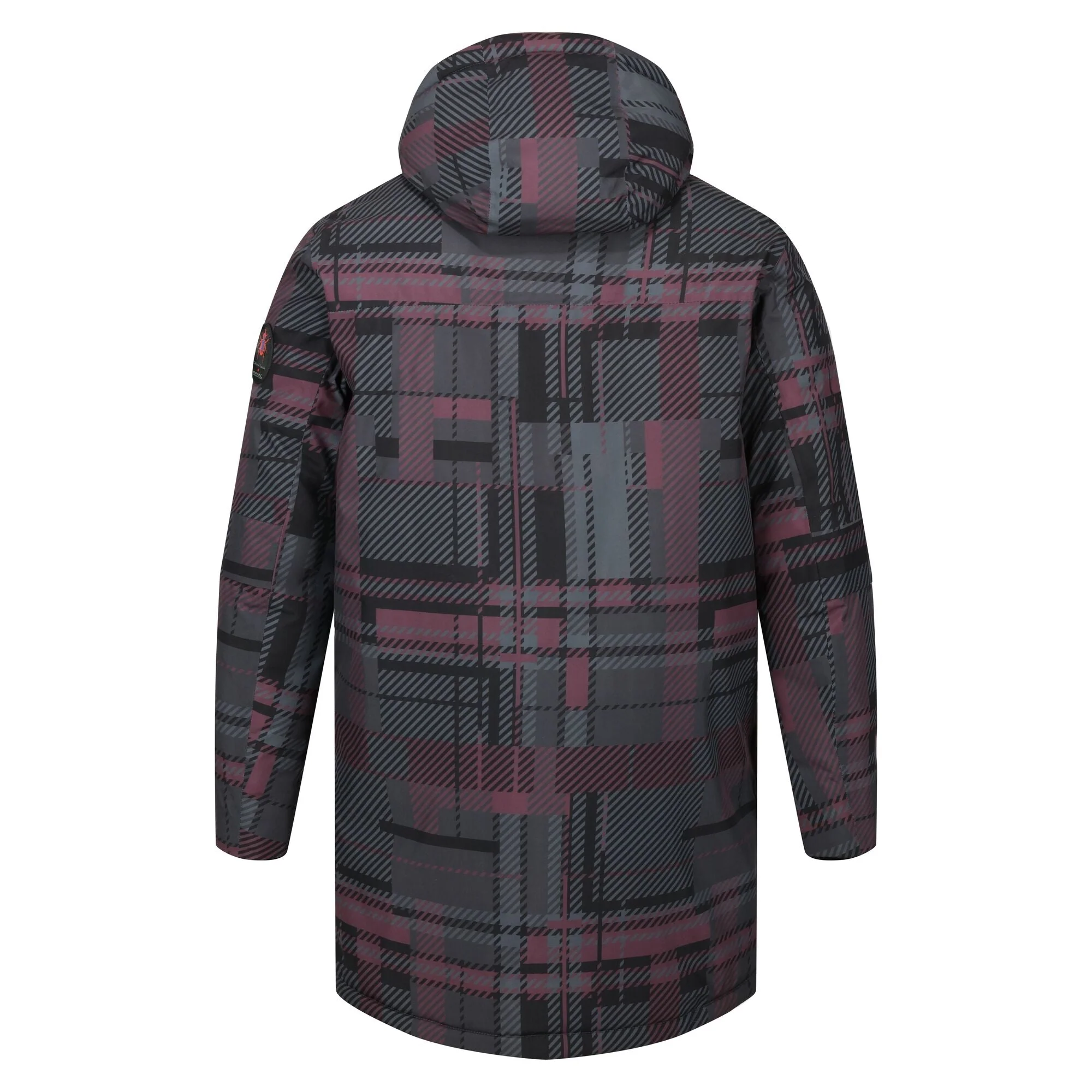 Christian Lacroix - Men's Long Waterproof Jacket | Tartan Print - Image 3