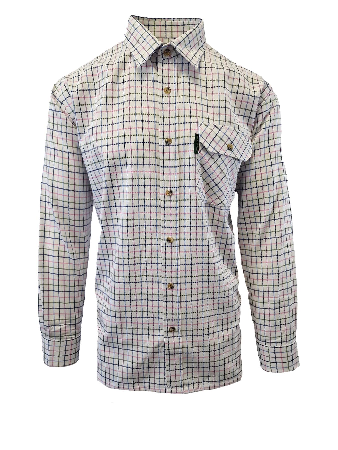 Country Classics Mens Long Sleeve Check Shirt - Hamilton - Image 2