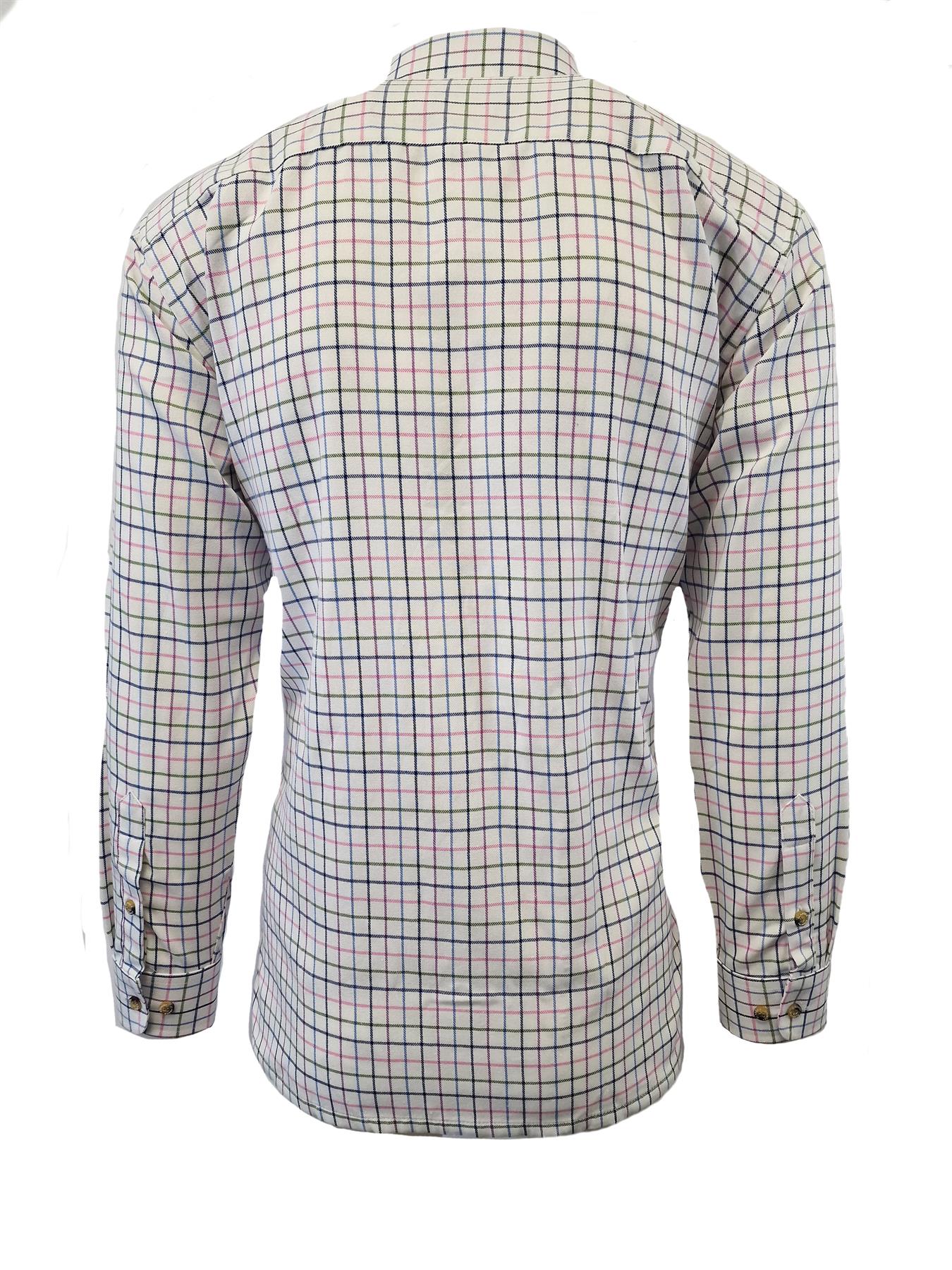 Country Classics Mens Long Sleeve Check Shirt - Hamilton - Image 3