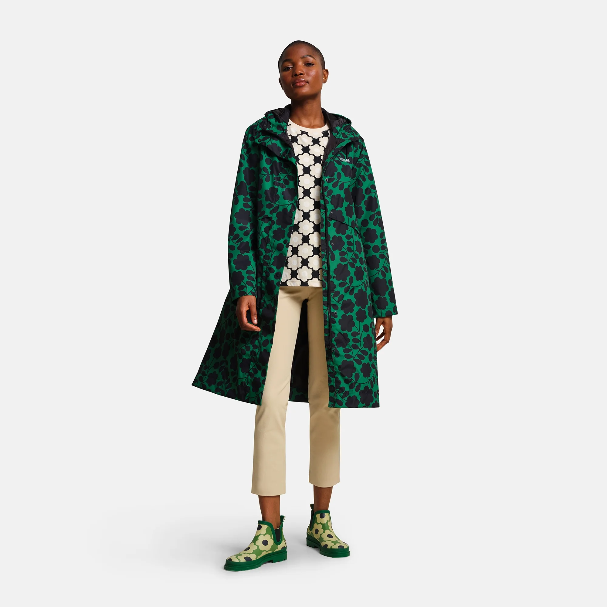 Regatta Womens Orla Kiely Waterproof Mac Jacket - Image 4
