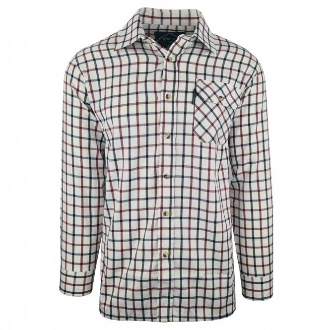 Country Classics Mens Long Sleeve Check Shirt - Ascot - Image 2