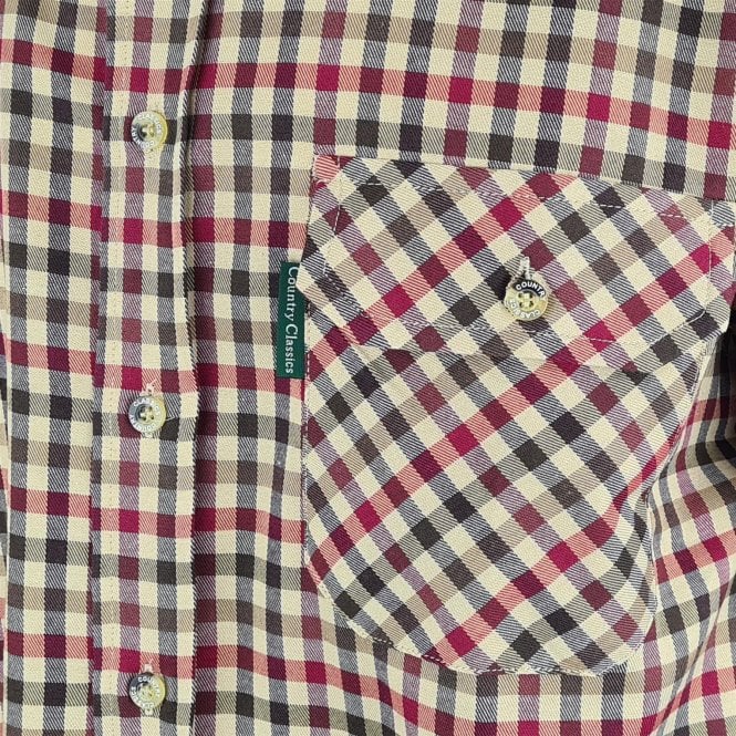 Country Classics Mens Long Sleeve Check Country Shirt - Highclere - Image 8