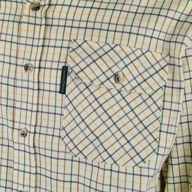 Country Classics Mens Long Sleeved Check Country Shirt - Balmoral - Image 5