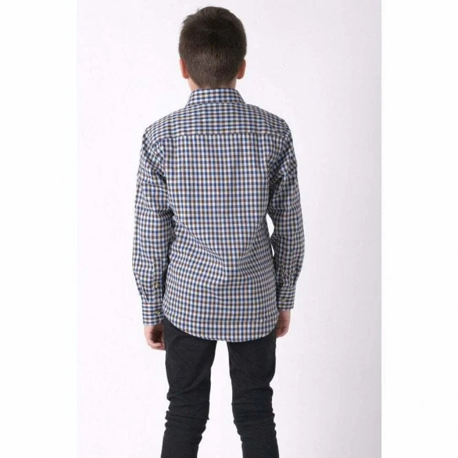 Country Classics Kids Long Sleeve Check Shirt - Highclere - Image 3