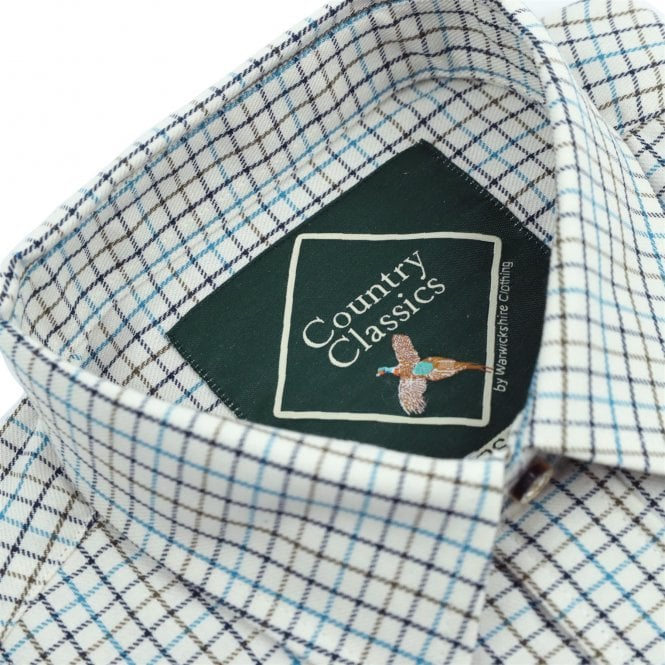 Country Classics Mens Short Sleeve Check Shirt - Epsom - Image 5