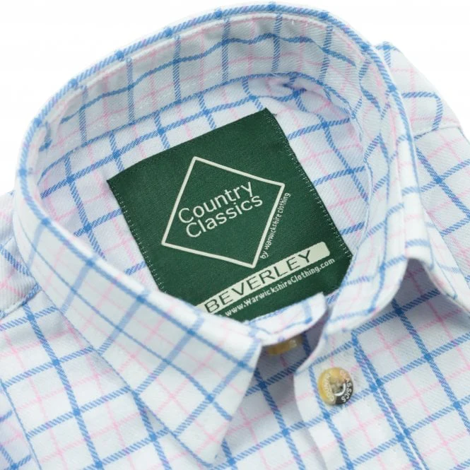 Country Classics Kids Long Sleeve Check Shirt - Beverley - Image 2