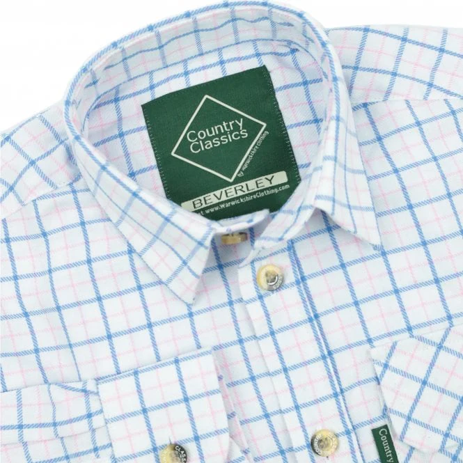 Country Classics Kids Long Sleeve Check Shirt - Beverley - Image 4