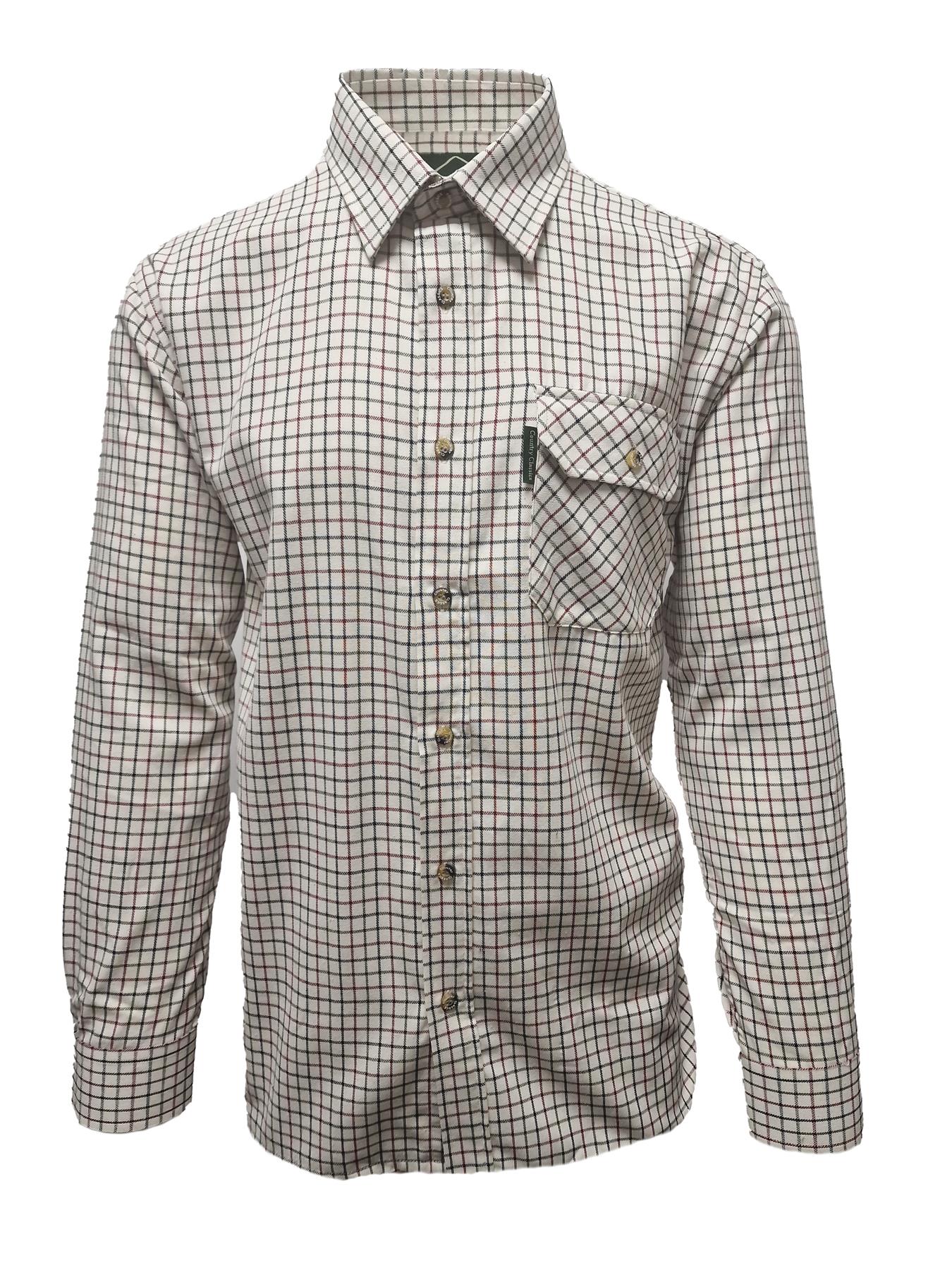 Country Classics Mens Long Sleeve Check Shirt - Goodwood - Image 2