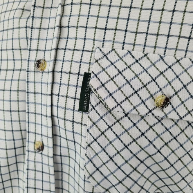 Country Classics Mens Short Sleeve Check Shirt - Tattersall - Image 6