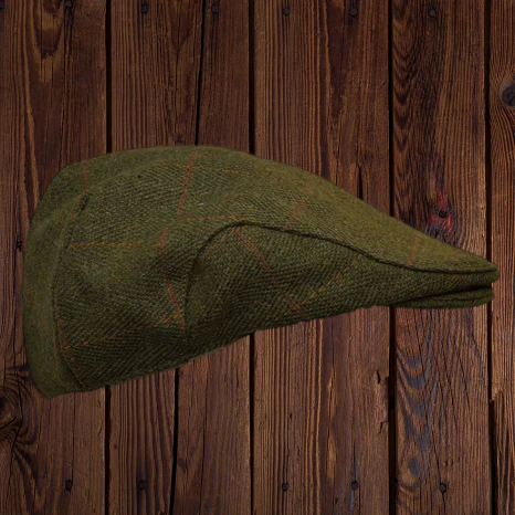 Country Classics Traditional Kids Flat Peaky Tweed Cap - Image 7