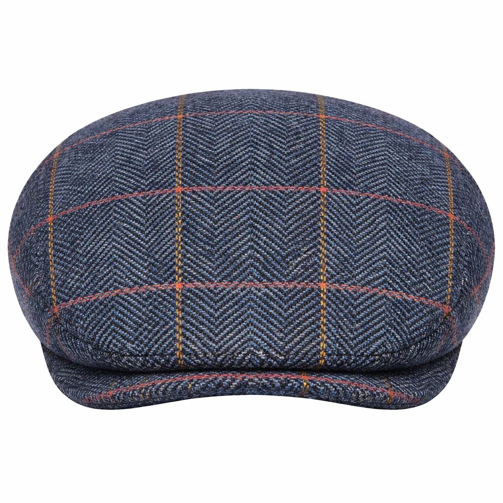Country Classics Traditional Kids Flat Peaky Tweed Cap - Image 8