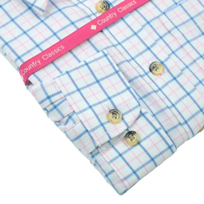 Country Classics Womens Check Long Sleeve Shirt - Beverley - Image 2