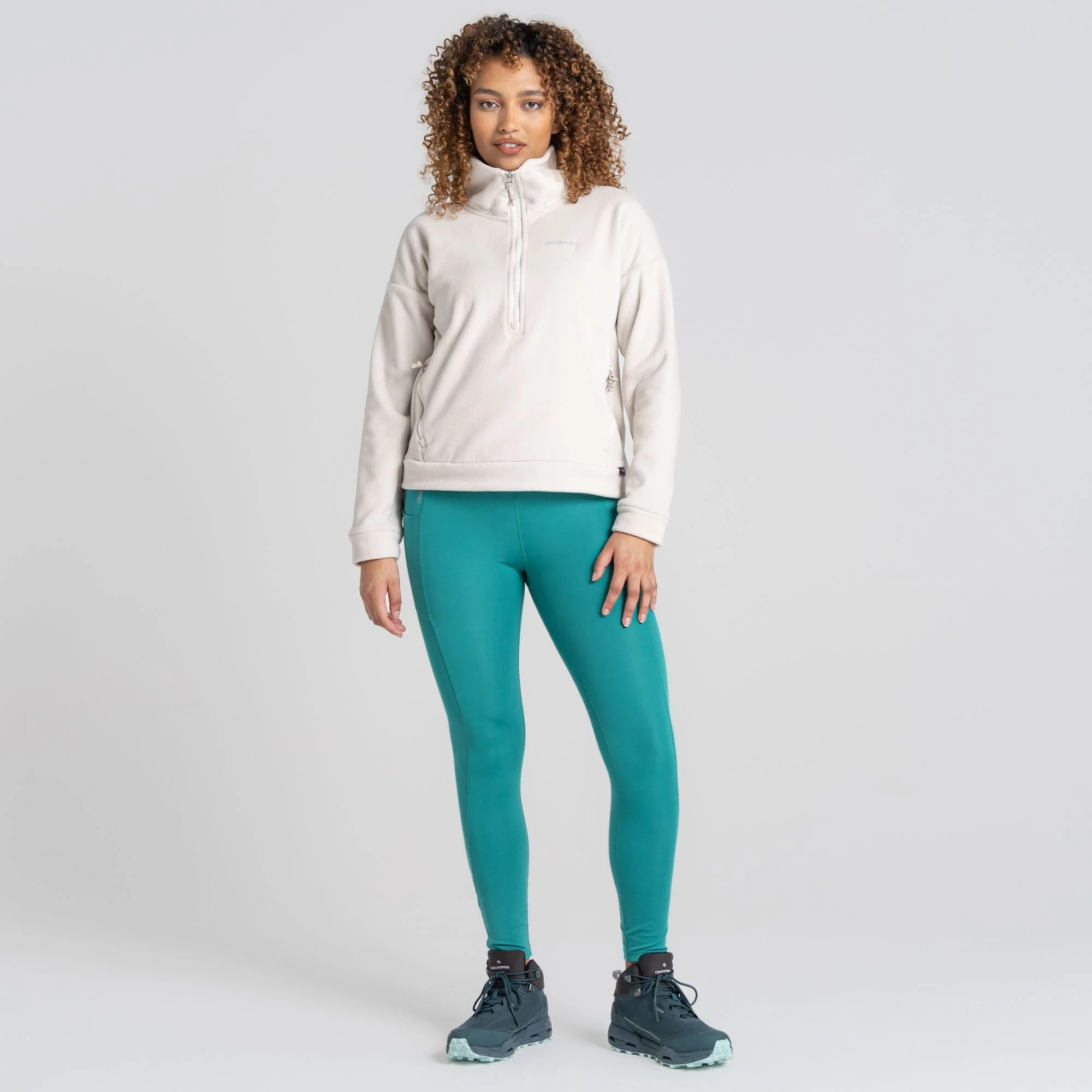 Craghopper Women's Kiwi Pro Leggings | Mystic Green - Image 4