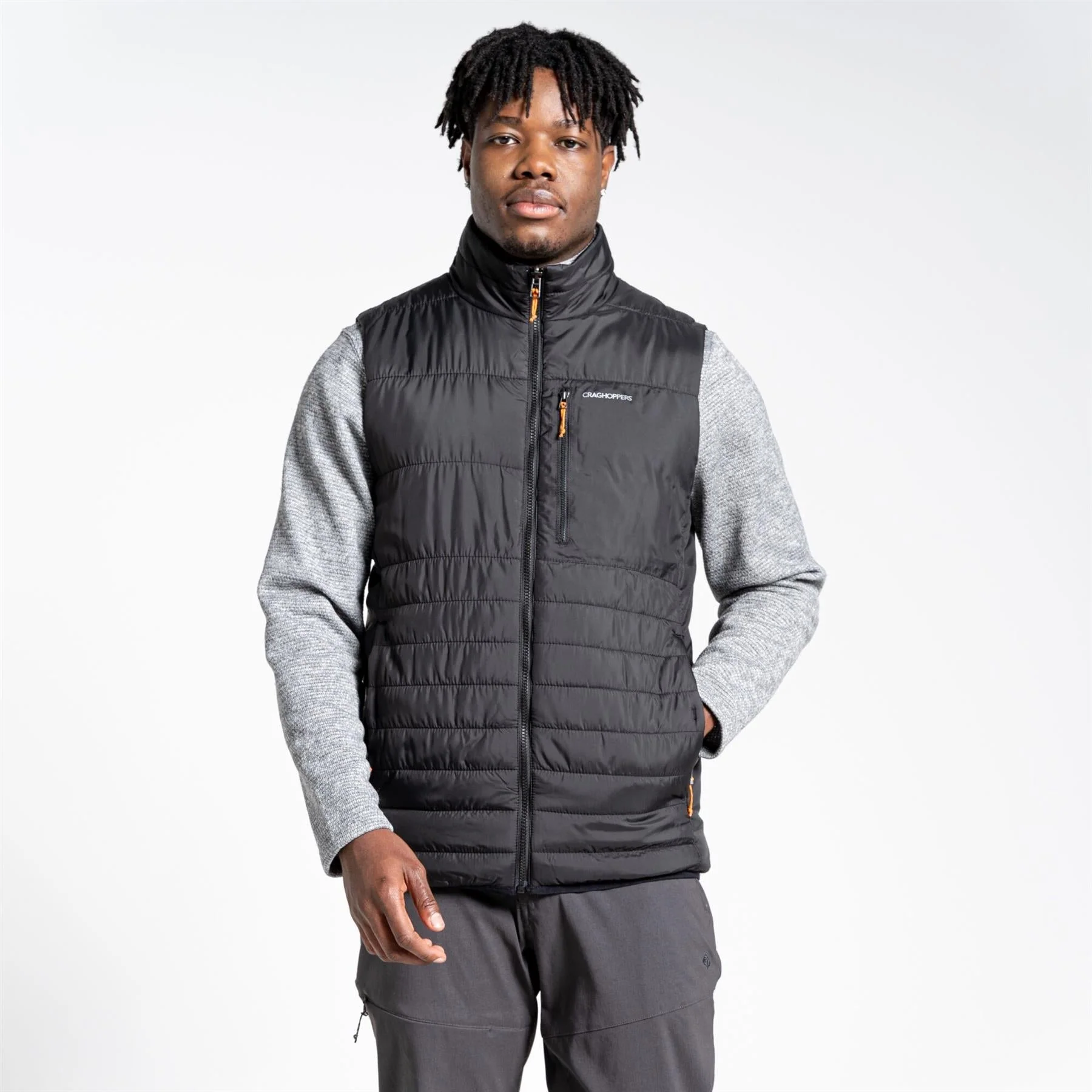 Craghoppers Mens 2022 CompLite Wind Resistant Packable Reversible Vest Gilet - Image 2