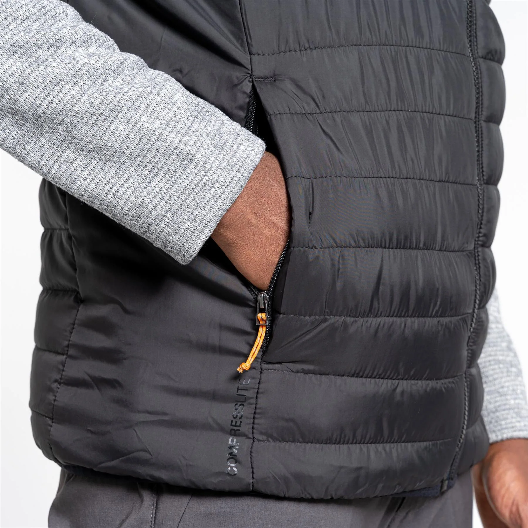 Craghoppers Mens 2022 CompLite Wind Resistant Packable Reversible Vest Gilet - Image 6
