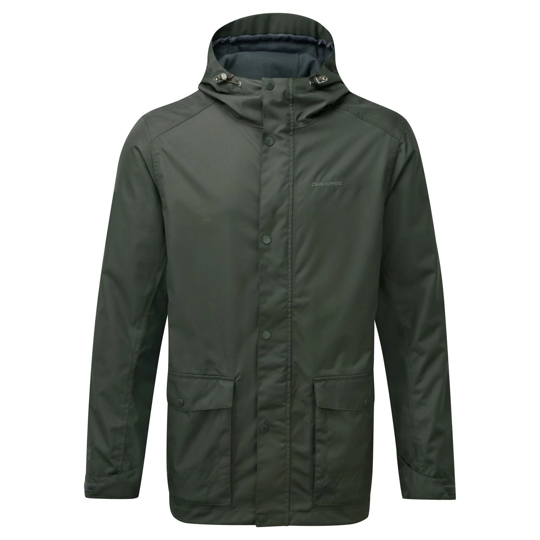 Craghoppers Mens Classic Kiwi Waterproof Jacket With 7 Pockets - Image 2