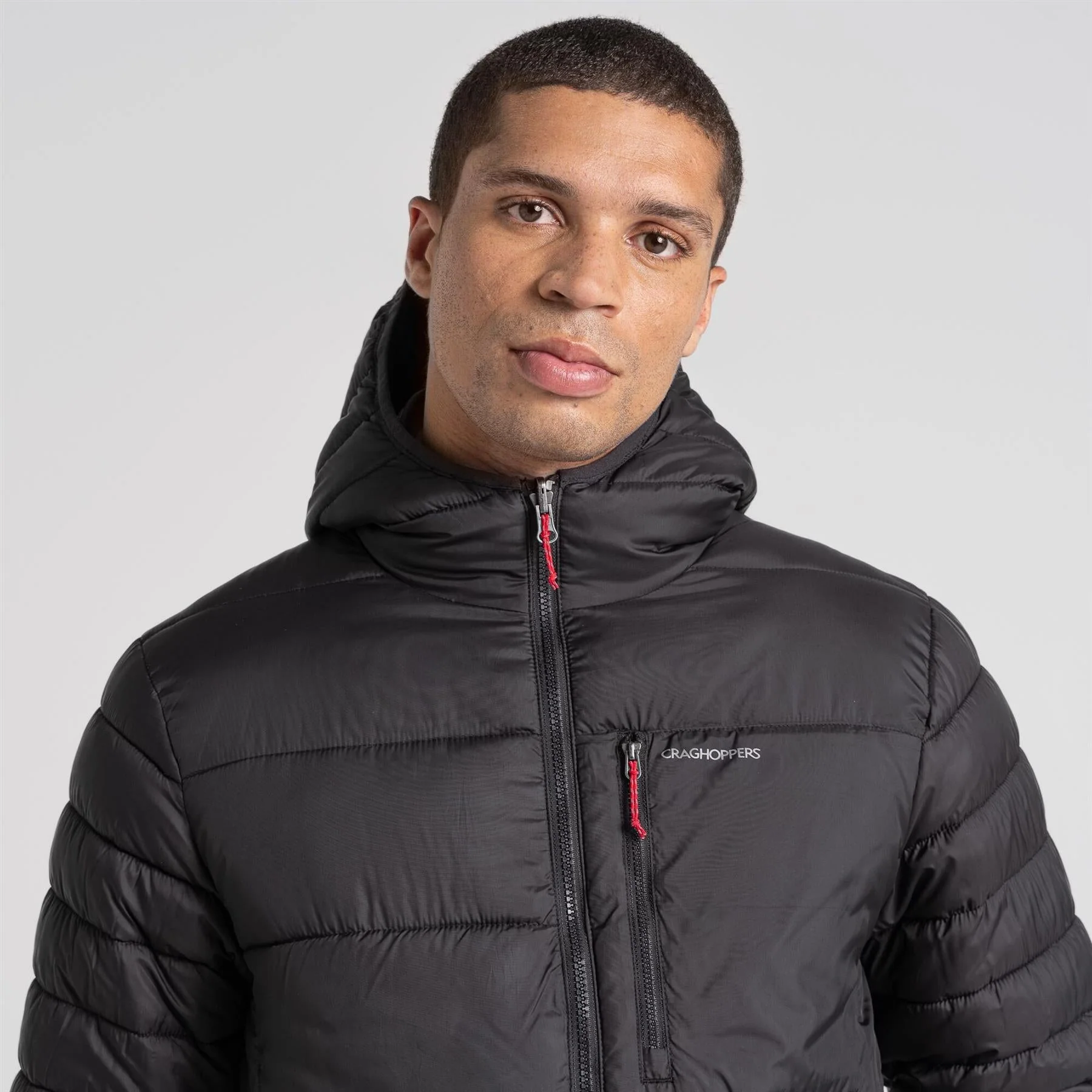 Craghoppers Mens ThermoPro Compresslite VIII Light Weight Hooded Jacket - Image 3