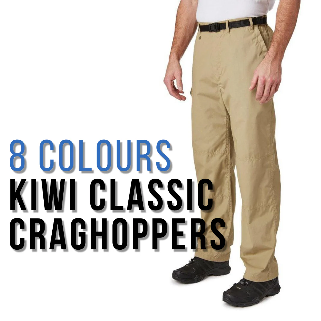 Craghoppers Mens Kiwi Classic Trousers CMJ100 Long Leg - Image 10