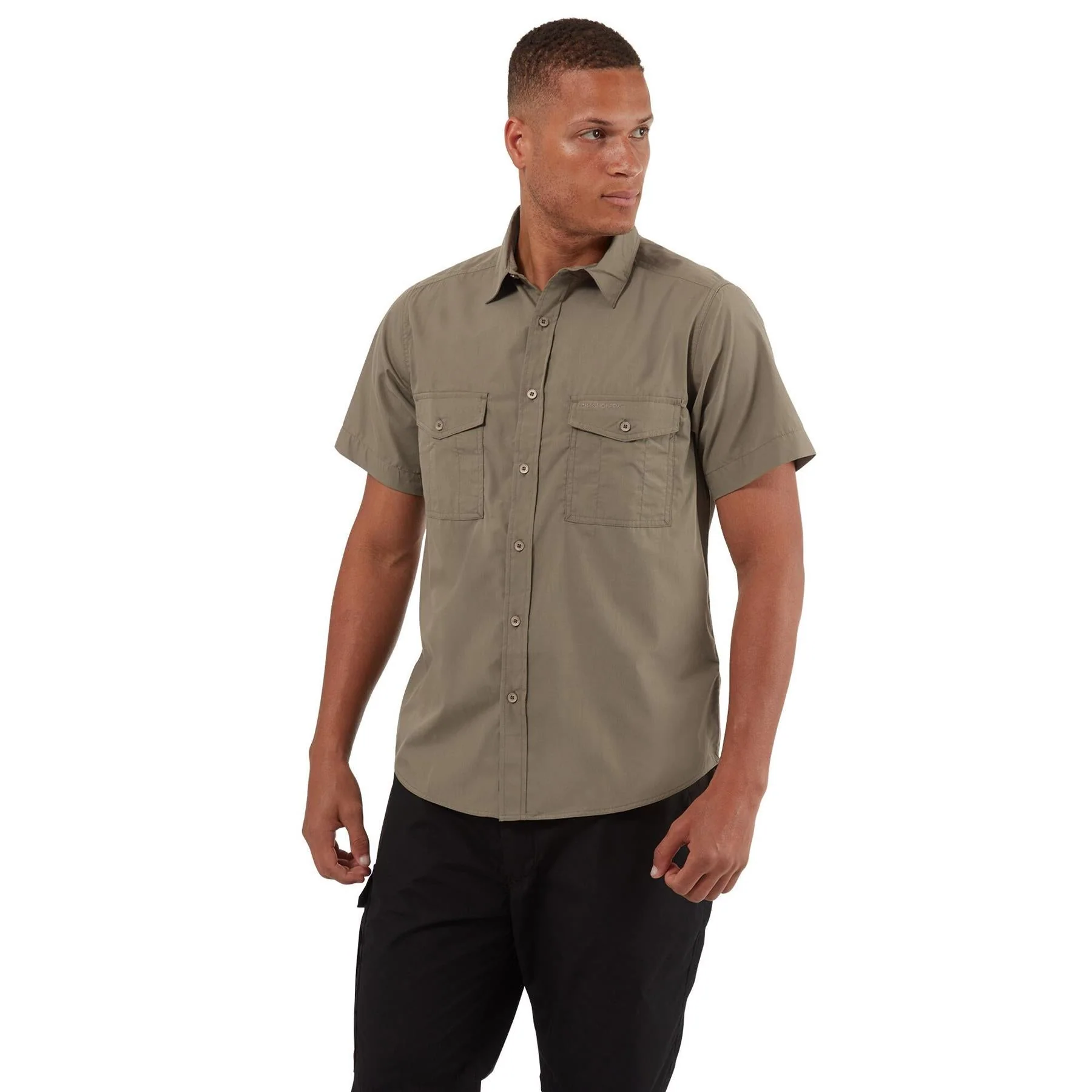 Craghoppers Mens Kiwi Short Sleeved Shirt Nosi Defense - Image 101
