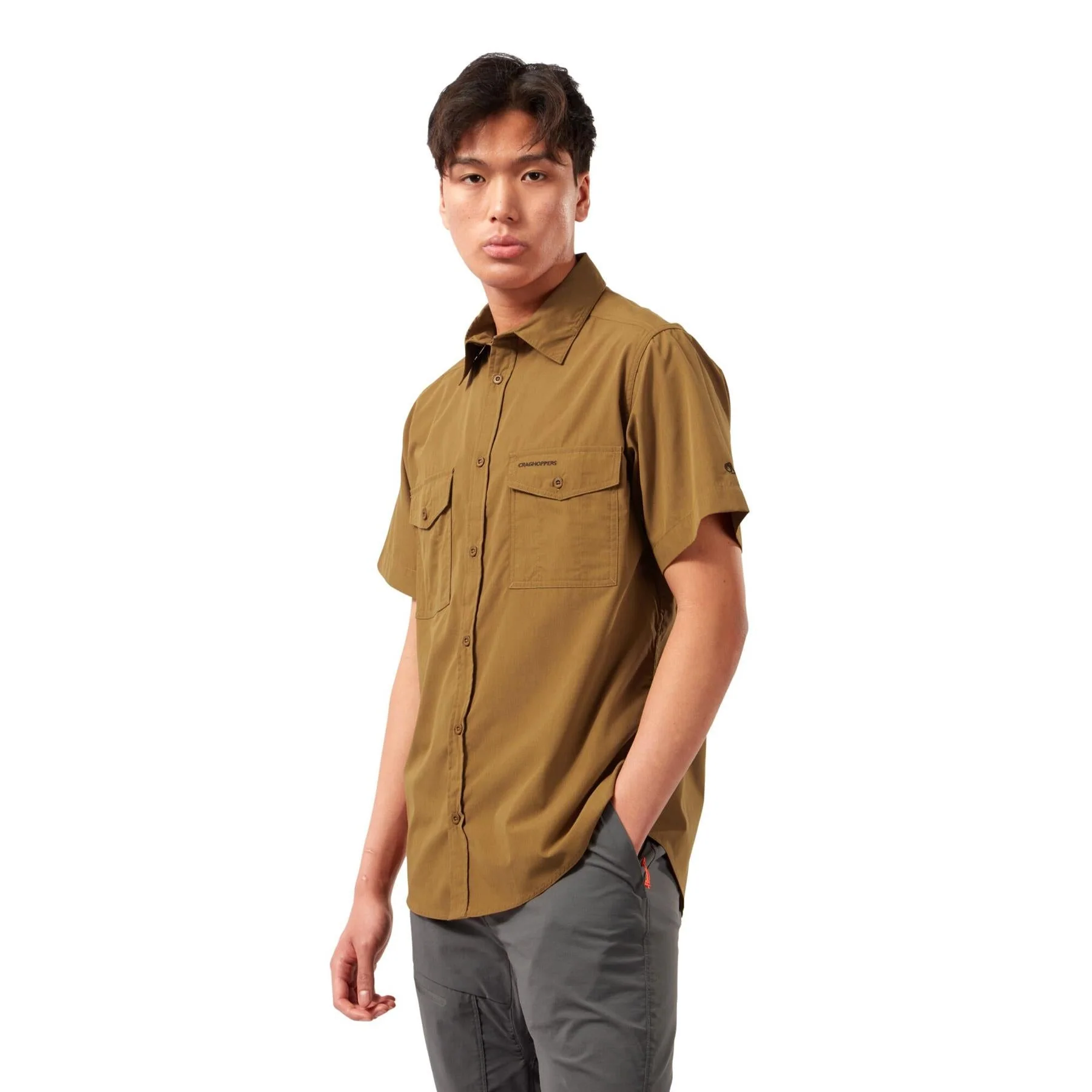 Craghoppers Mens Kiwi Short Sleeved Shirt Nosi Defense - Image 12