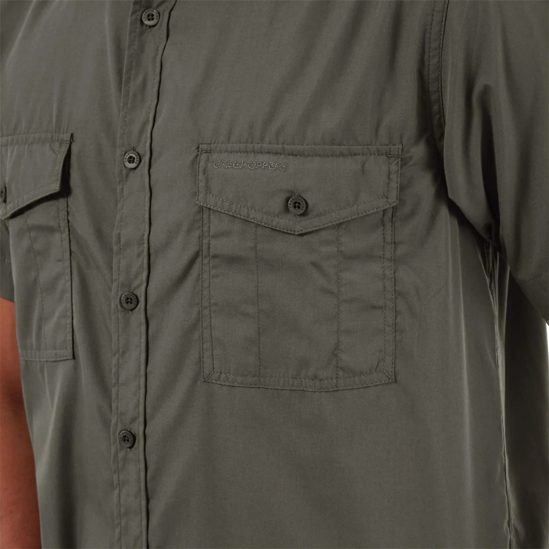 Craghoppers Mens Kiwi Short Sleeved Shirt Nosi Defense - Image 38