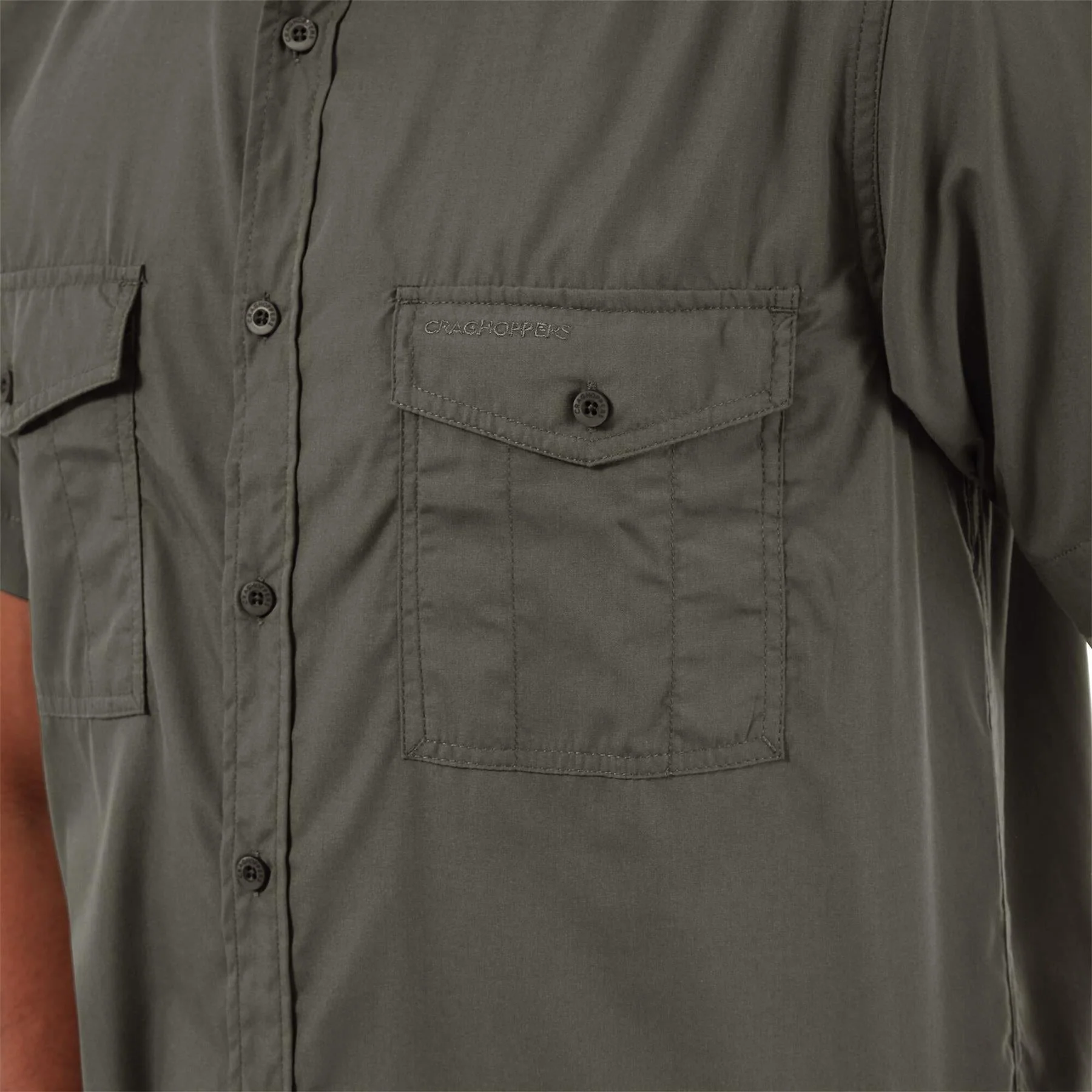 Craghoppers Mens Kiwi Short Sleeved Shirt Nosi Defense - Image 74