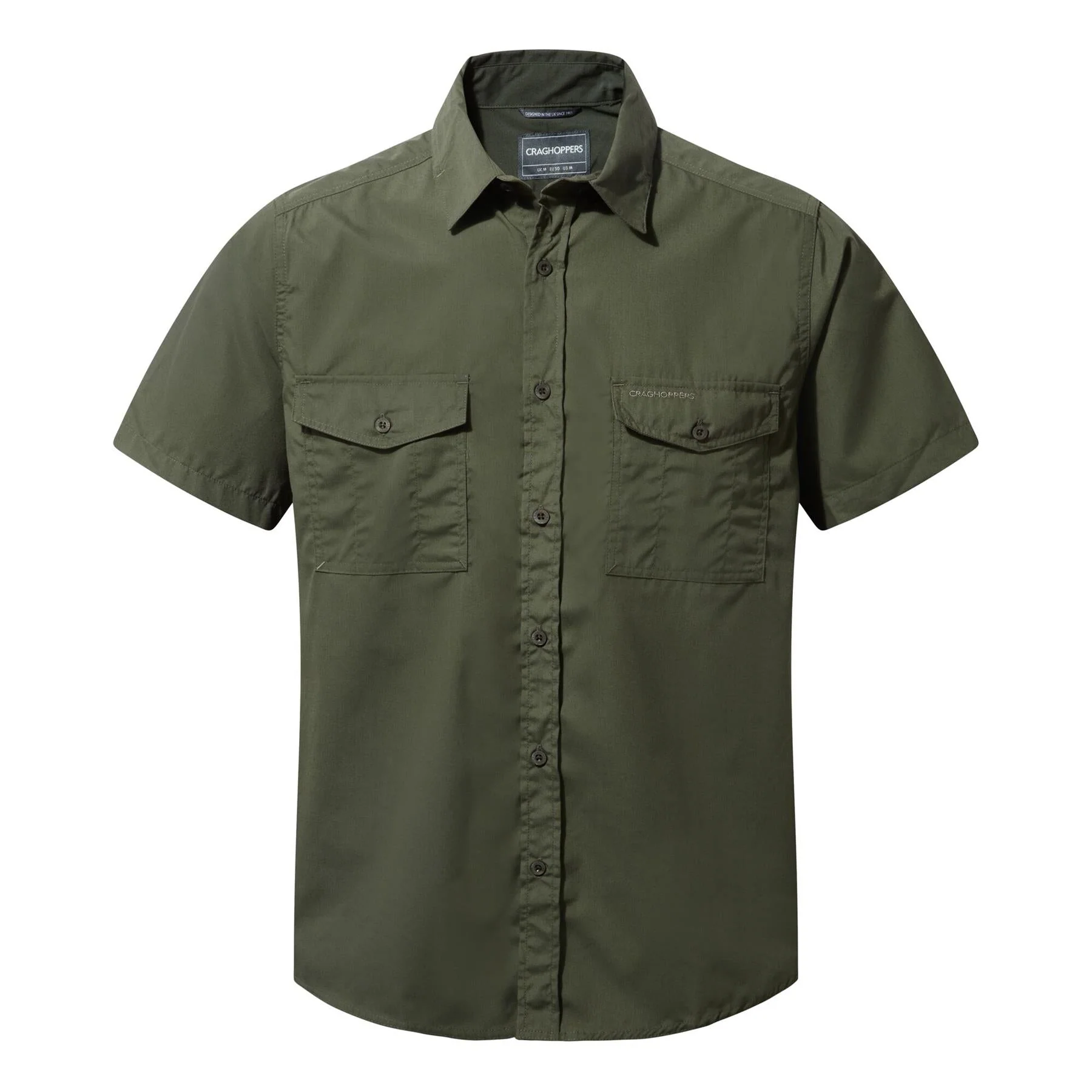 Craghoppers Mens Kiwi Short Sleeved Shirt Nosi Defense - Image 8