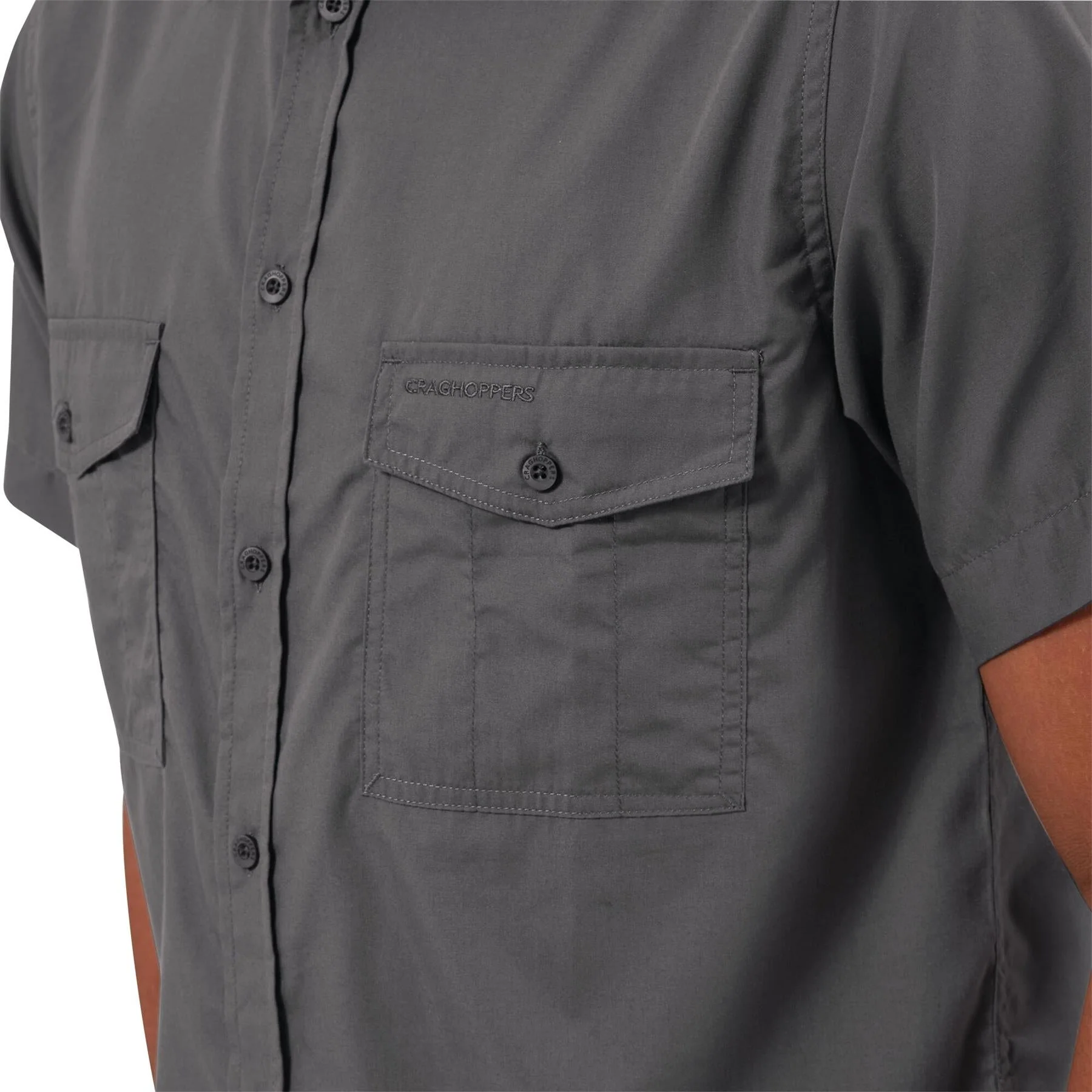 Craghoppers Mens Kiwi Short Sleeved Shirt Nosi Defense - Image 88