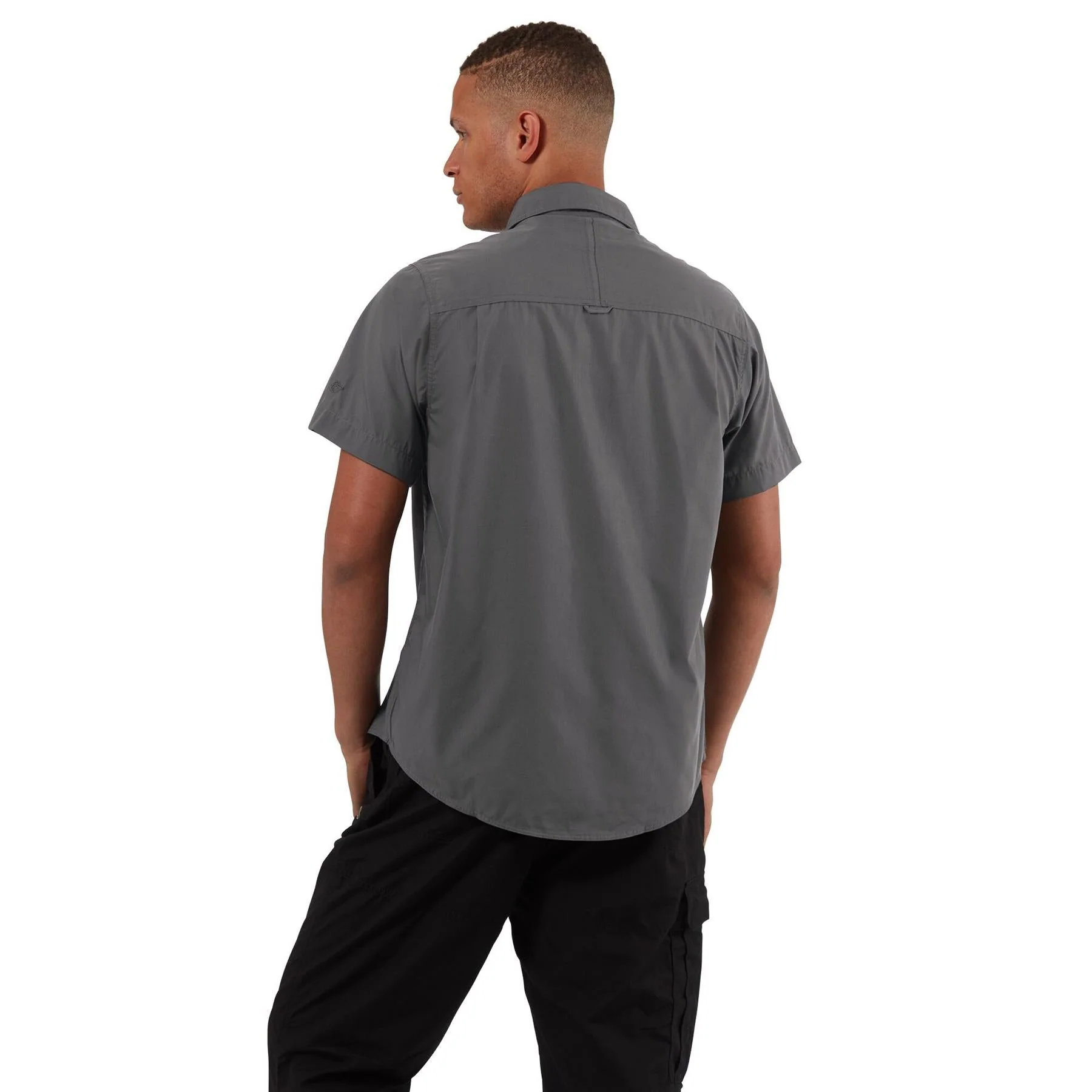 Craghoppers Mens Kiwi Short Sleeved Shirt Nosi Defense - Image 90