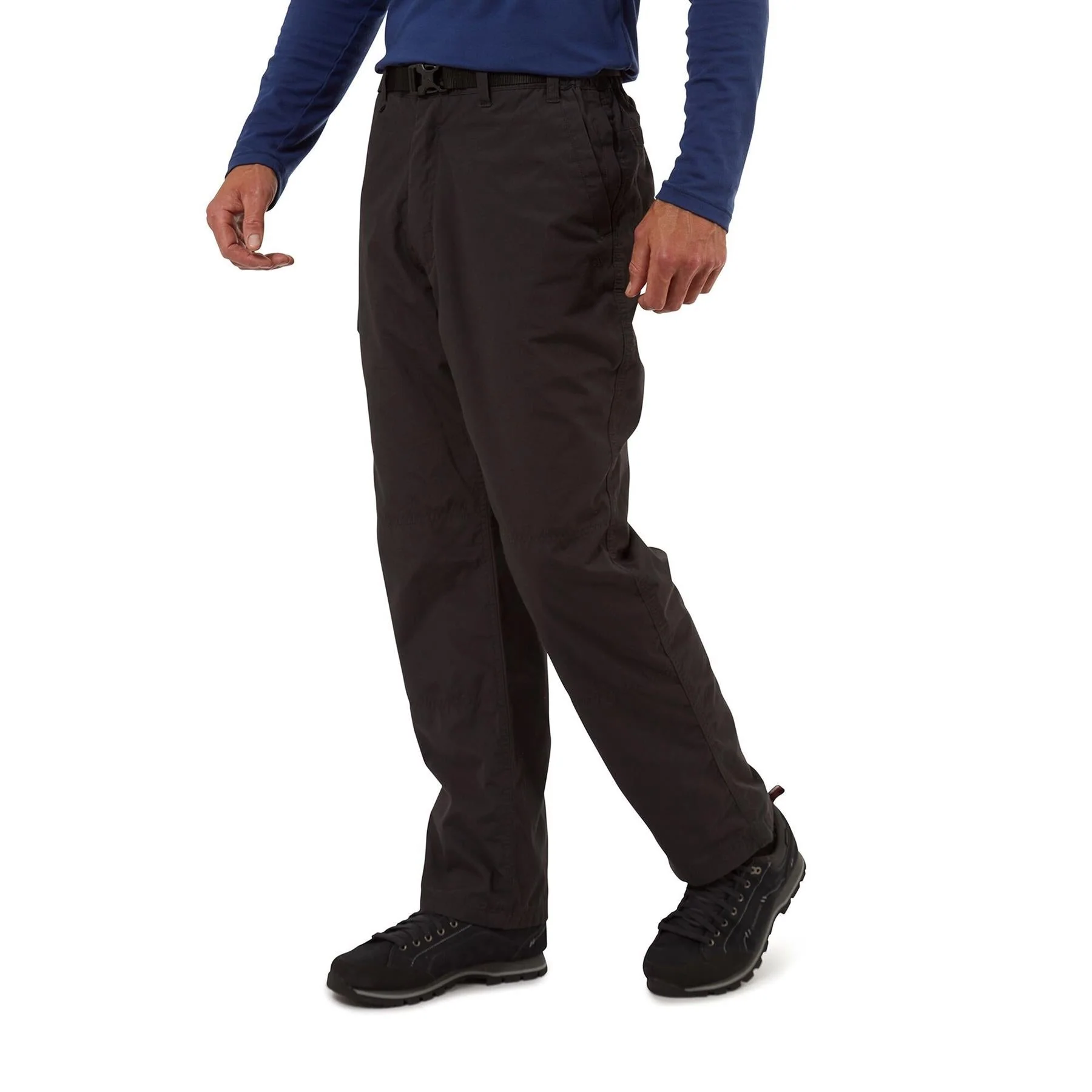 Craghoppers Mens Kiwi Winter Lined Thermo Warm Fleece Trousers & Belt - Image 2