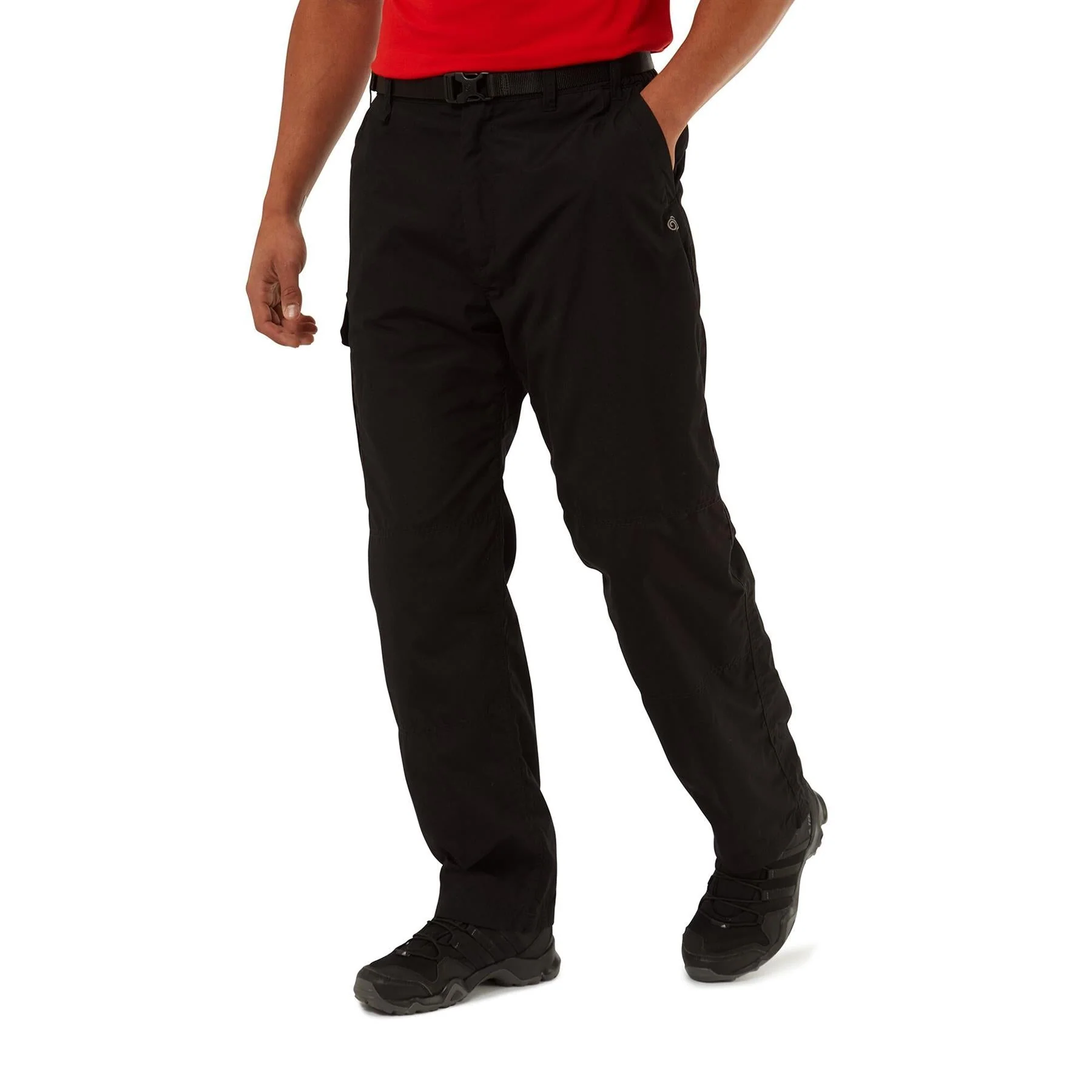 Craghoppers Mens Kiwi Winter Lined Thermo Warm Fleece Trousers & Belt - Image 3