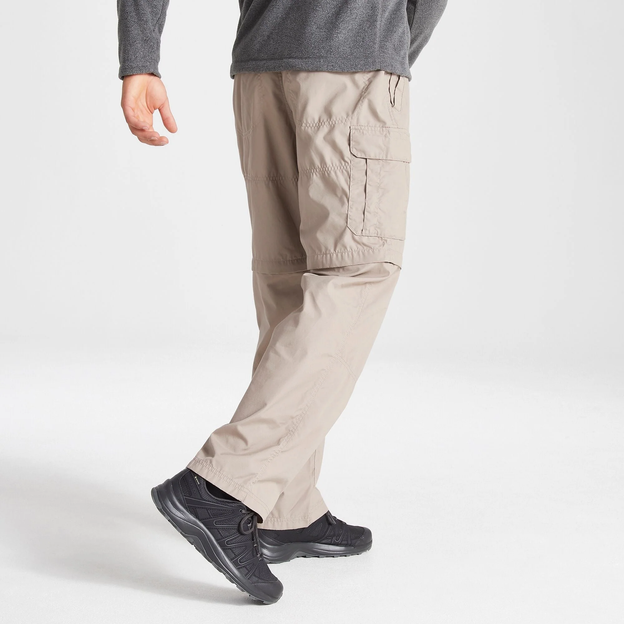 Craghoppers Mens Kiwi Zip Off Convertible Nosi Trousers - Image 4