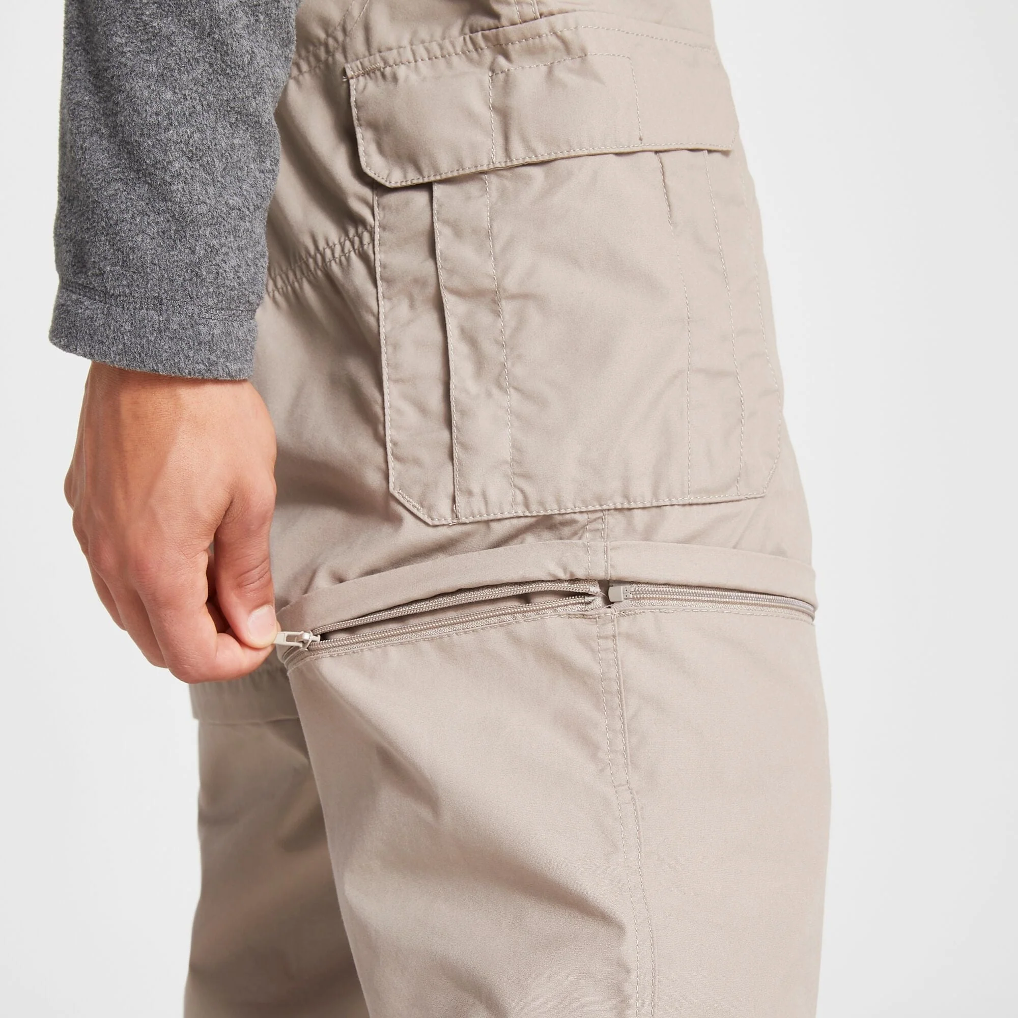 Craghoppers Mens Kiwi Zip Off Convertible Nosi Trousers - Image 7