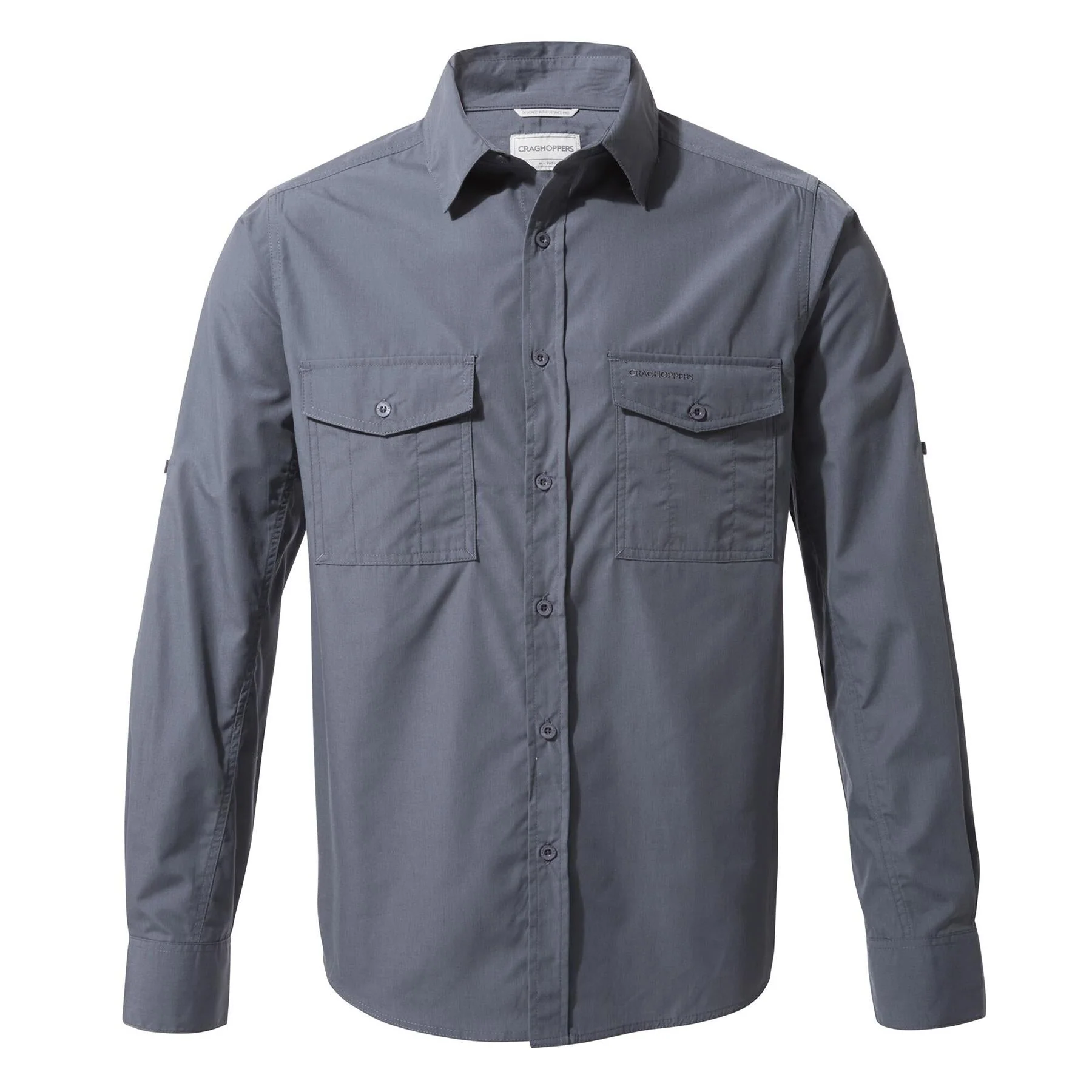 Craghoppers Mens New Kiwi Long Sleeved Shirt Walking Nosi Defence Travel - Image 100