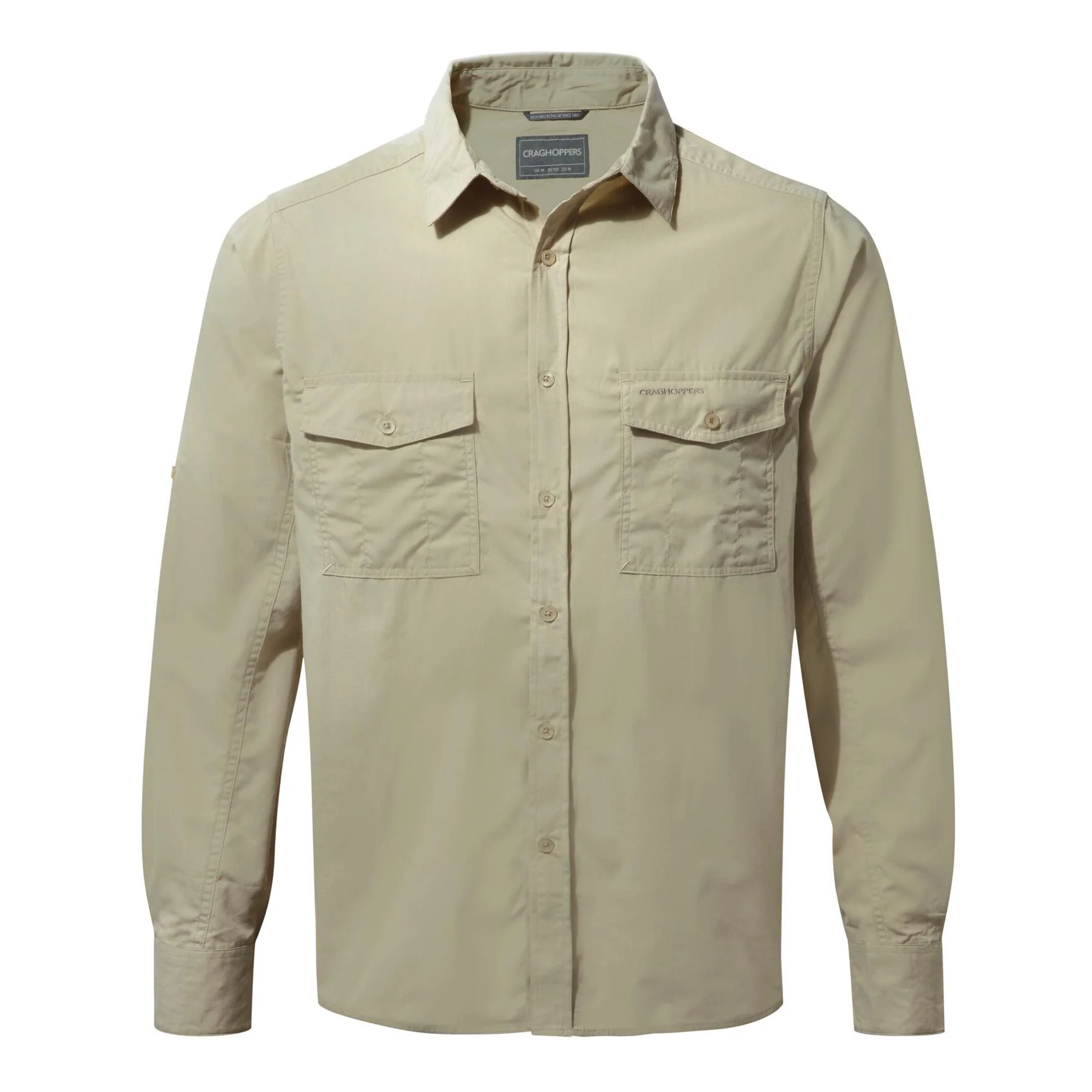 Craghoppers Mens New Kiwi Long Sleeved Shirt Walking Nosi Defence Travel - Image 15